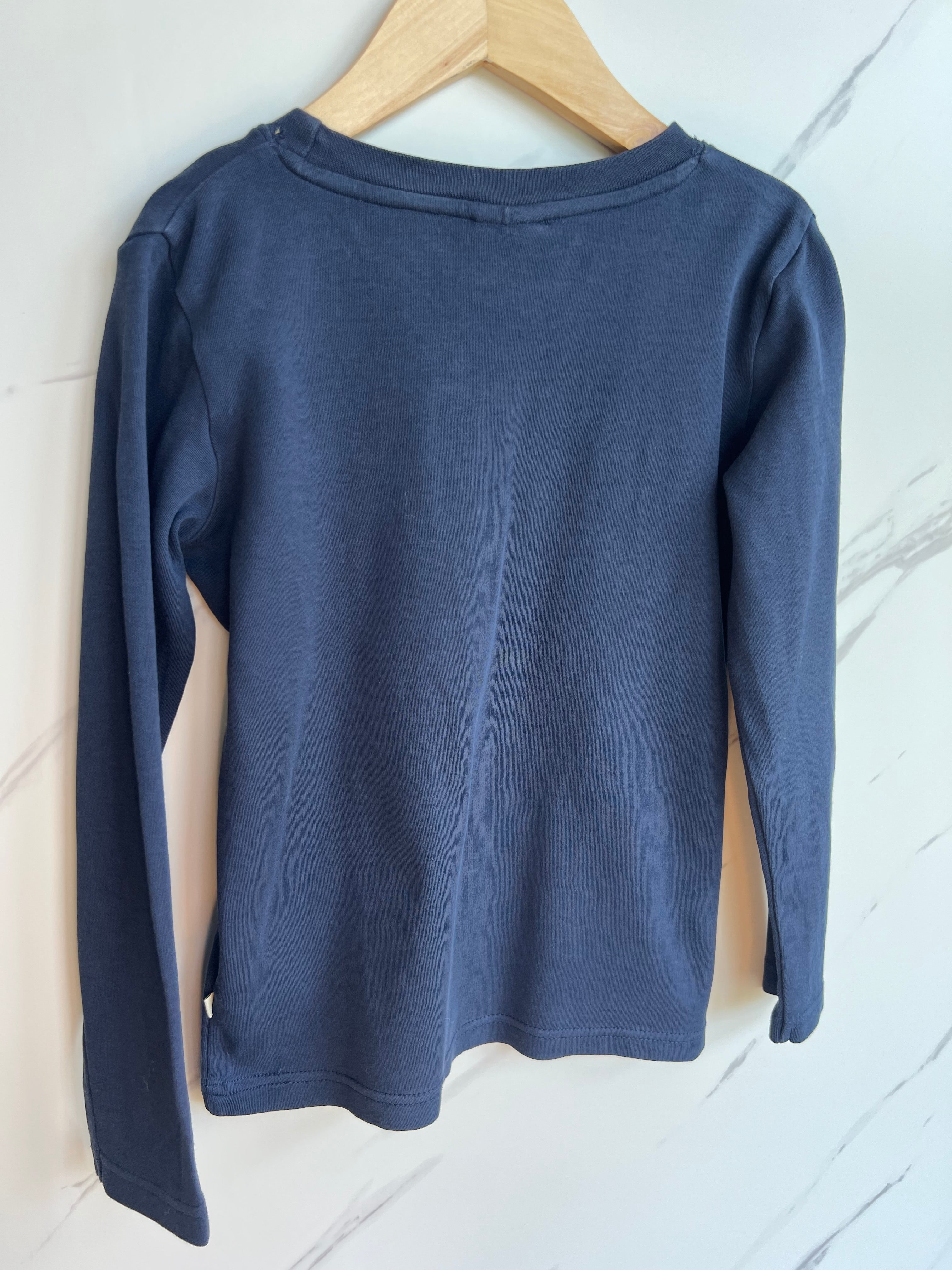 Frugi "Powered By Fruit & Veg) Long-Sleeved T-shirt Age 6-7 Years