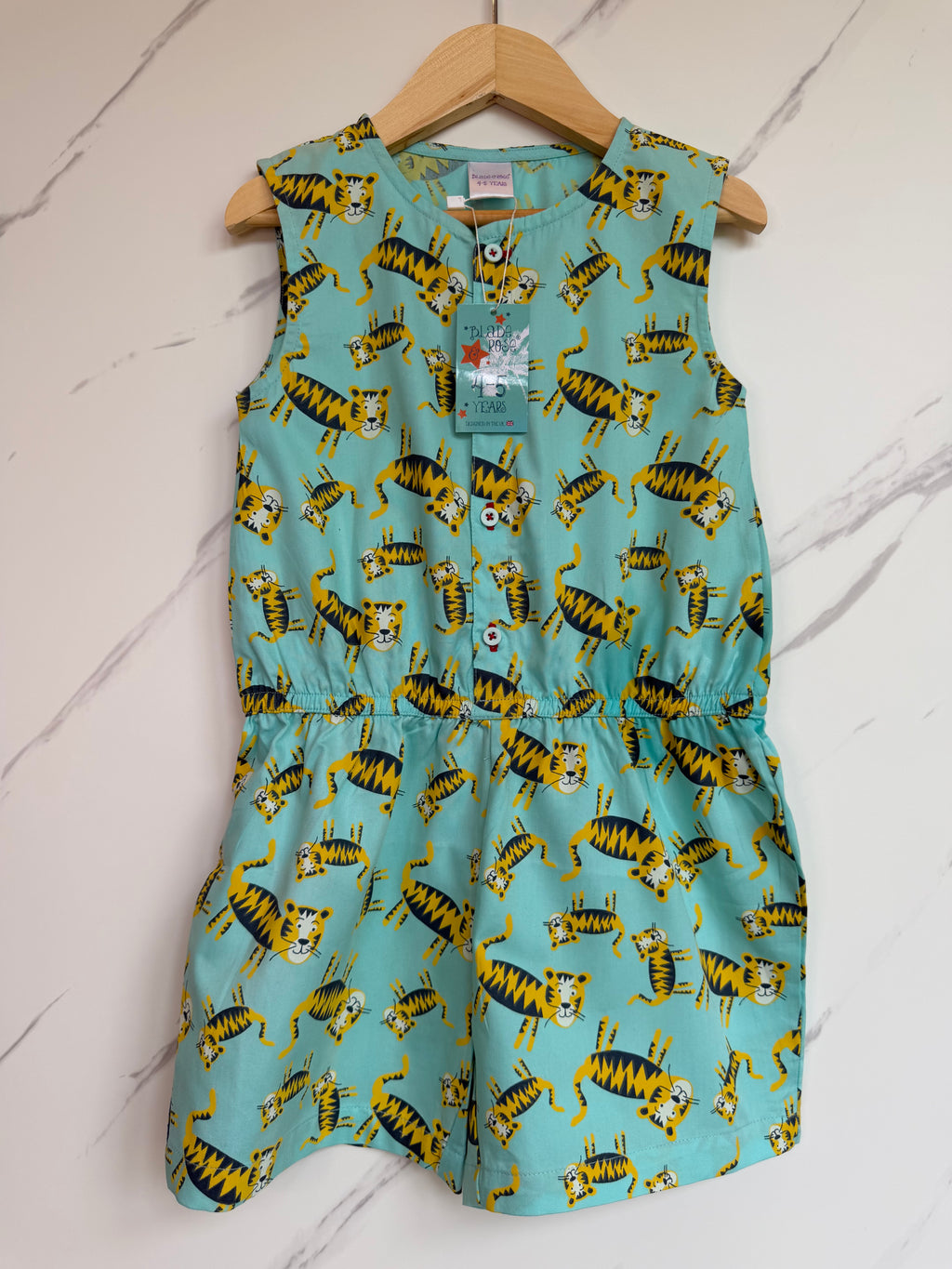Blade & Rose Tiger Playsuit Age 4-5 Years