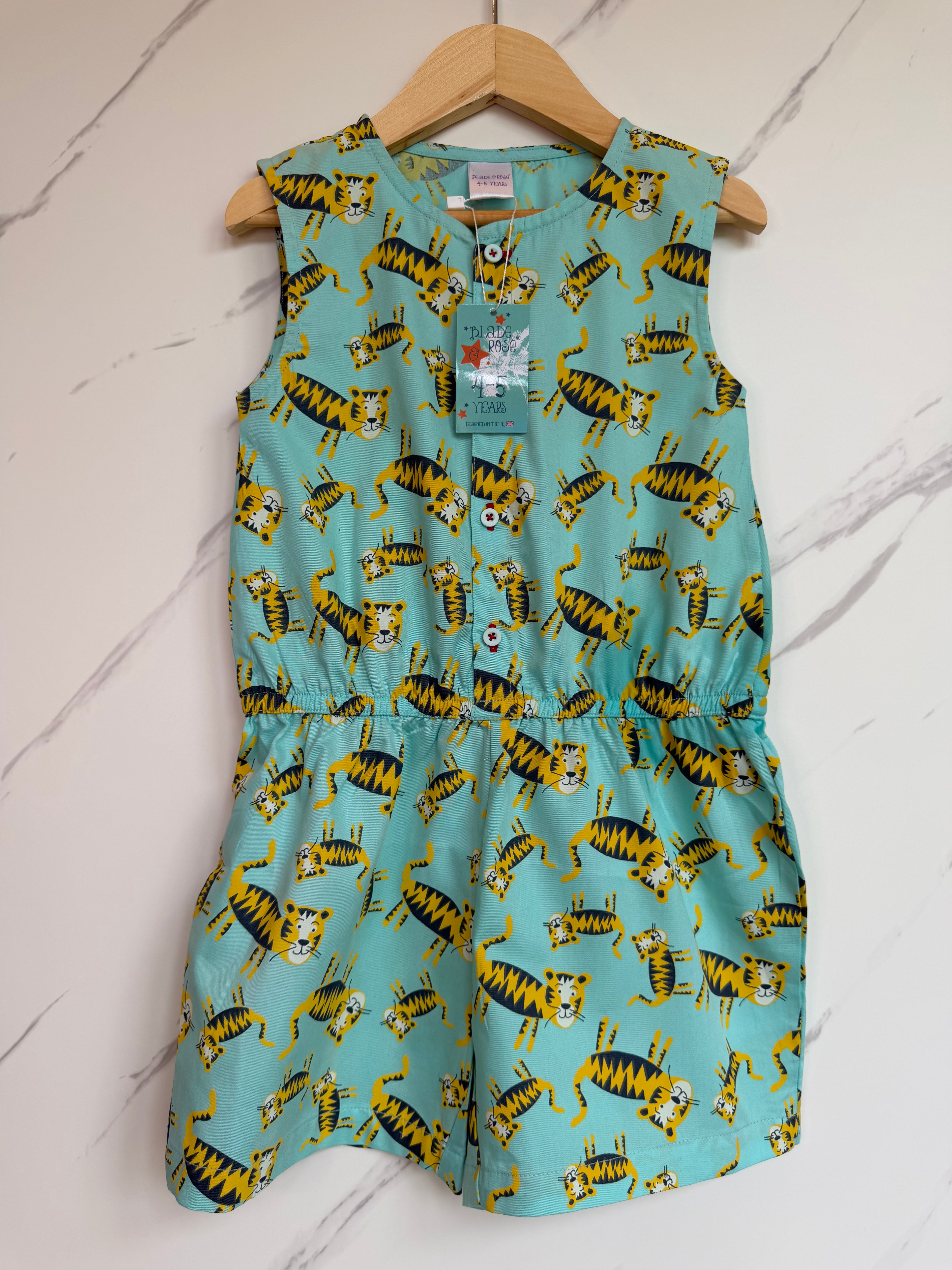 Blade & Rose Tiger Playsuit Age 4-5 Years