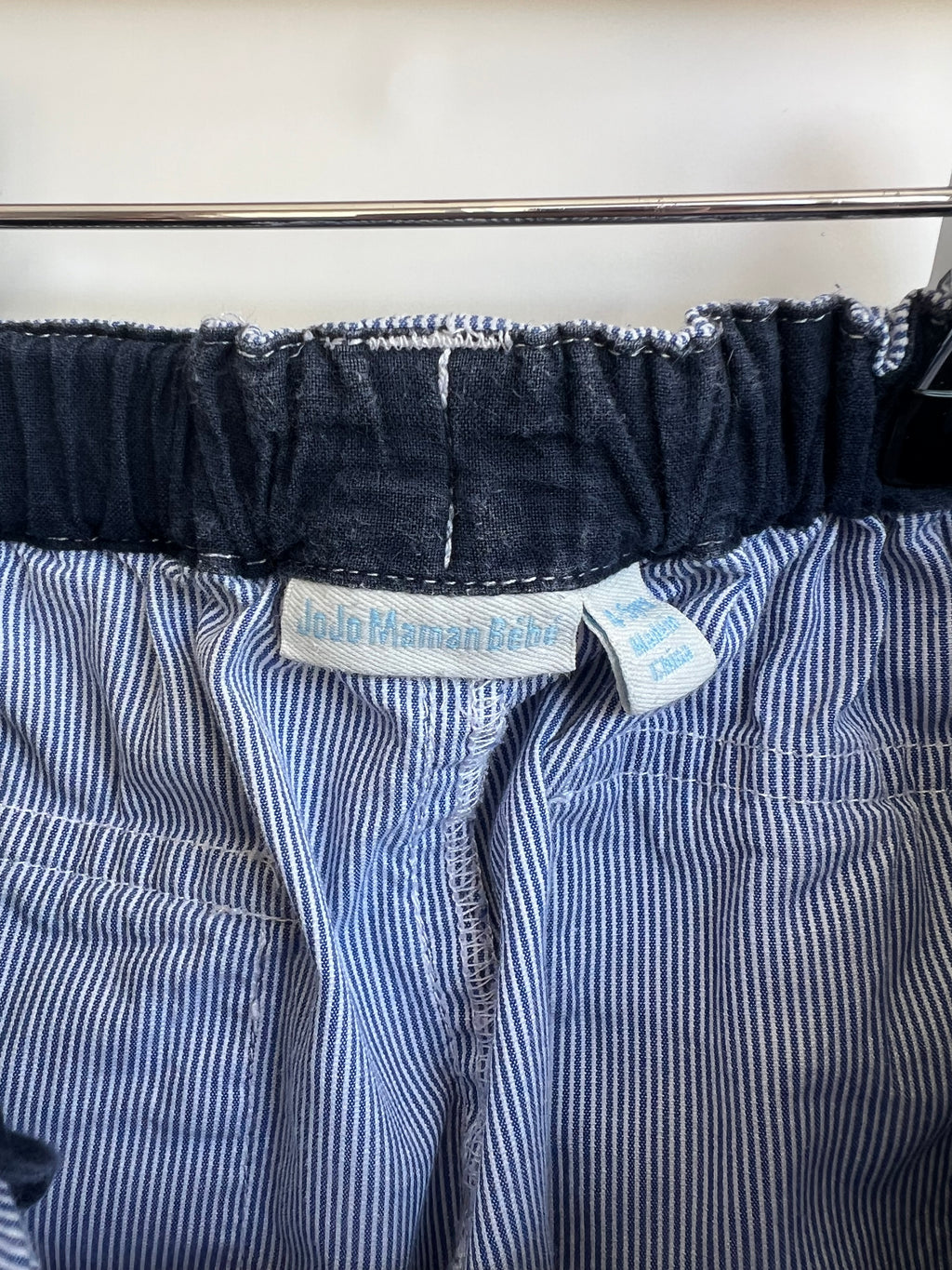 JoJo Maman Bebe Blue Shorts Age 4-5 Years