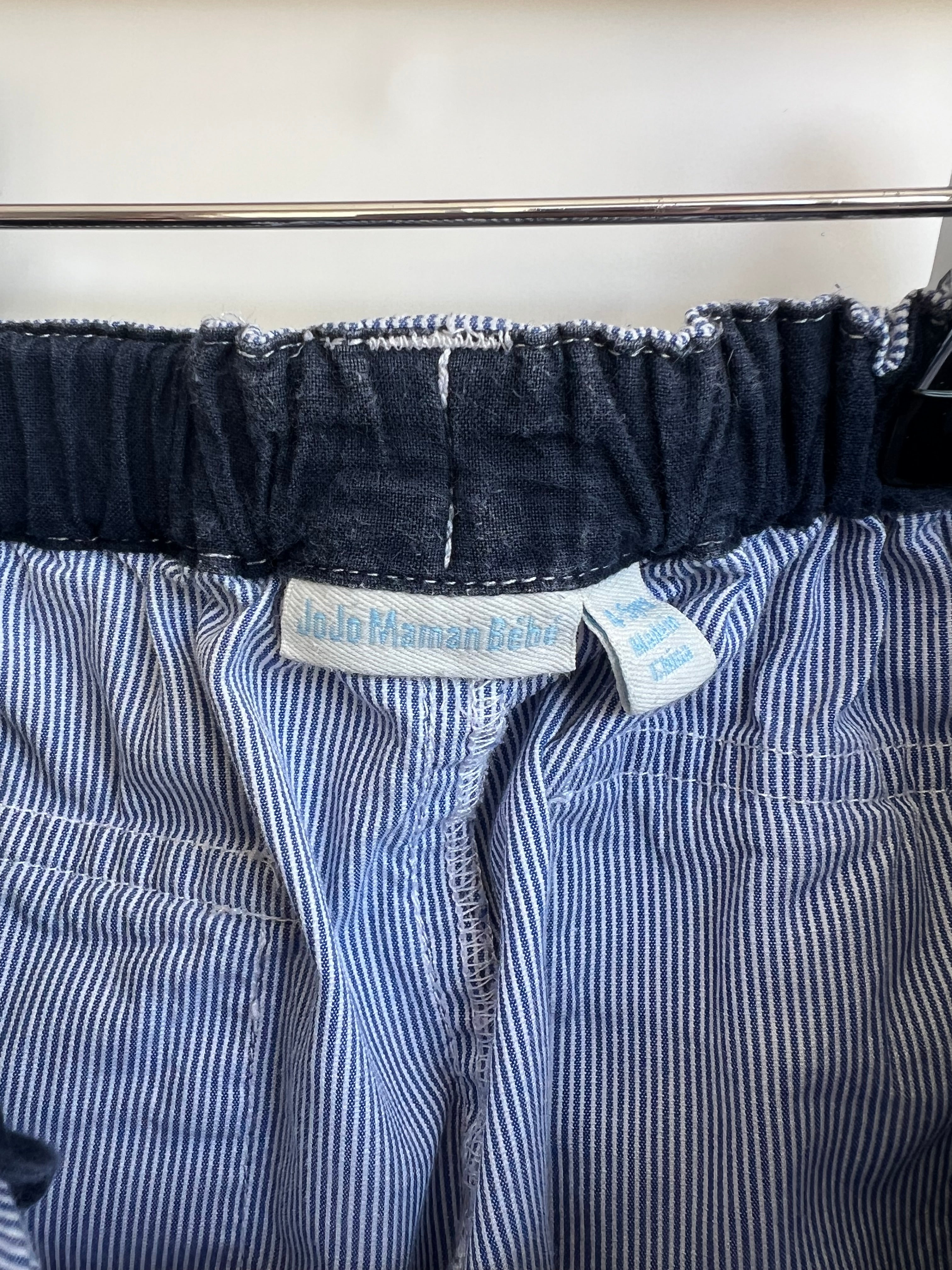 JoJo Maman Bebe Blue Shorts Age 4-5 Years