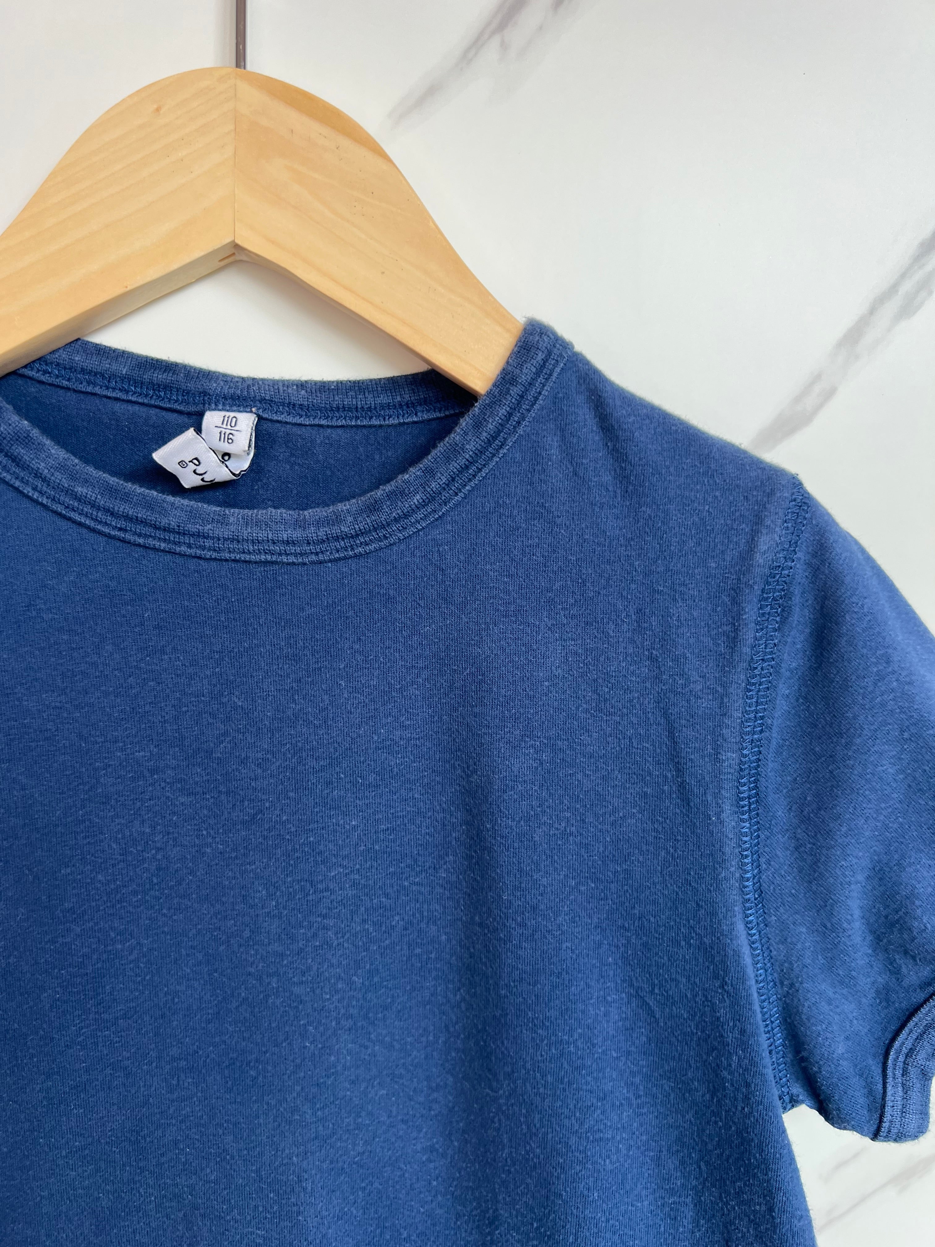 Maxomorro Navy T-Shirt Age 5-6 Years