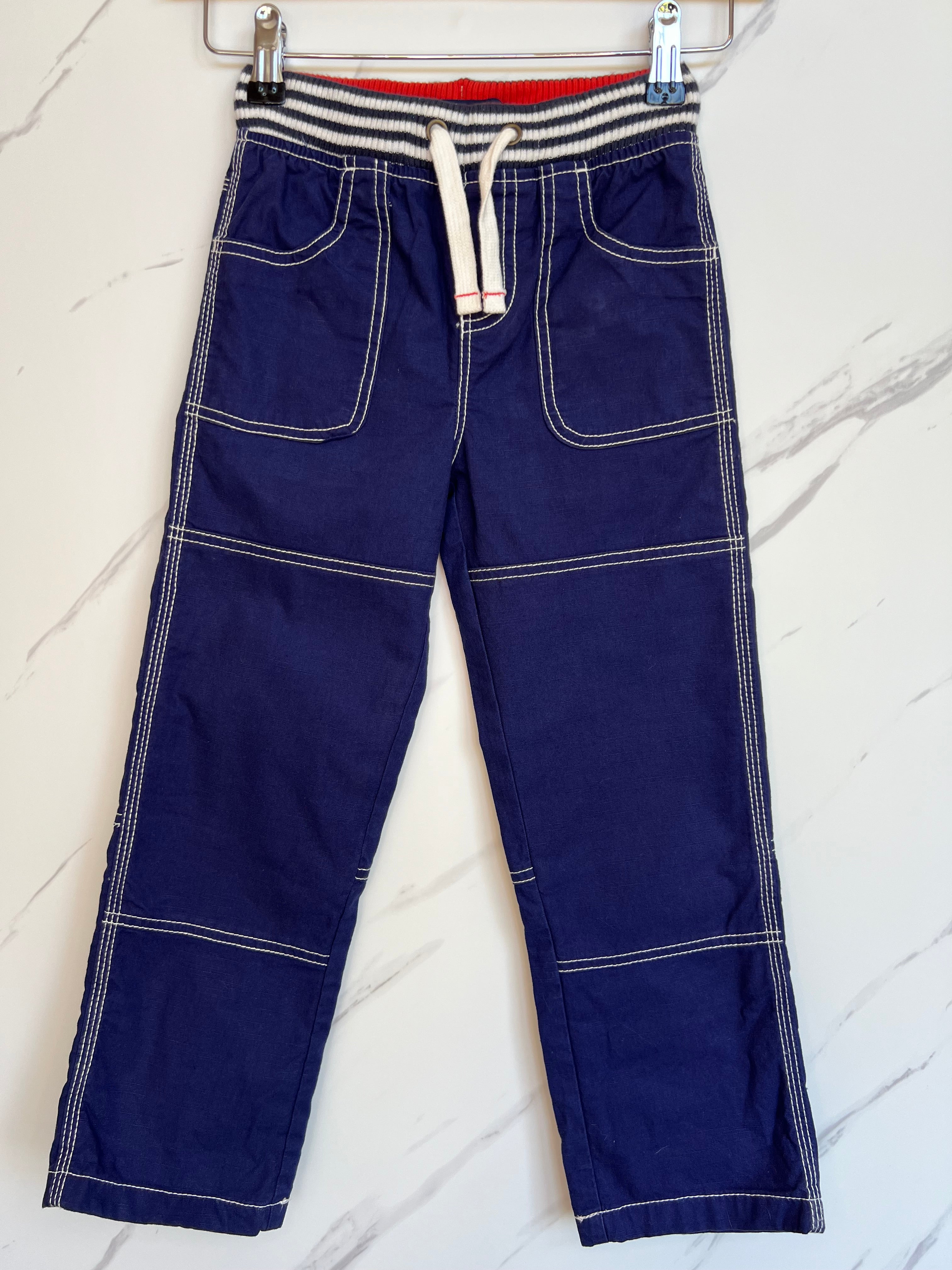 Boden Navy Cargo Trousers Age 5-6 Years