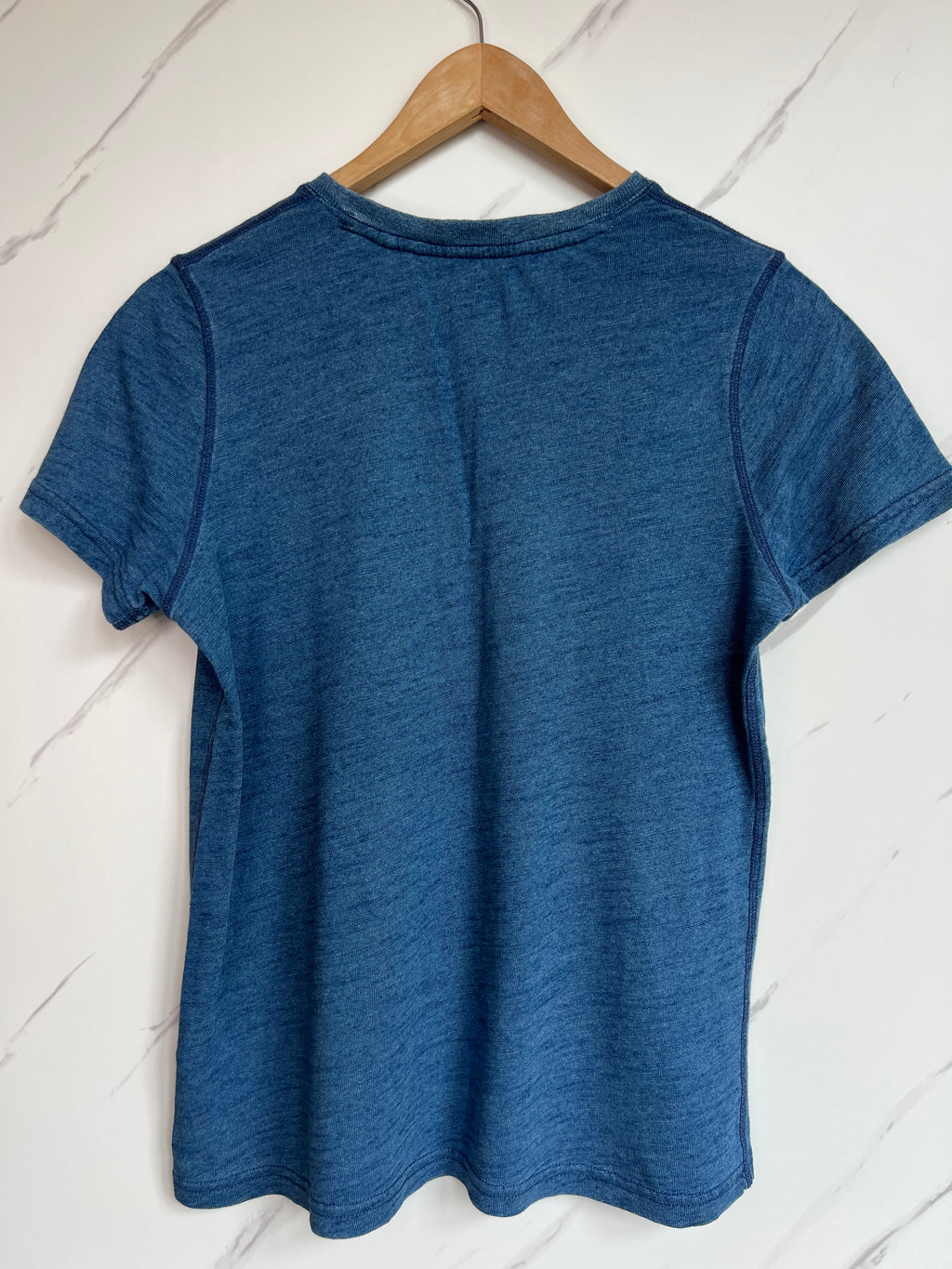 Boden Blue Button T-Shirt Age 11-12 Years