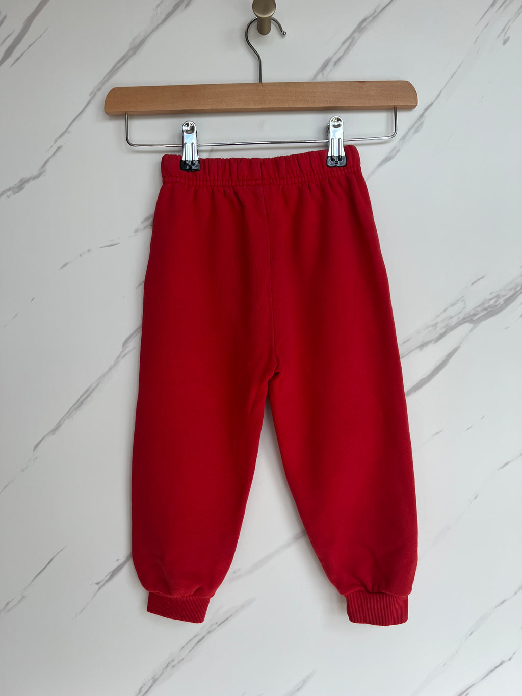 Frugi Red Car Joggers Age 2-3 Years