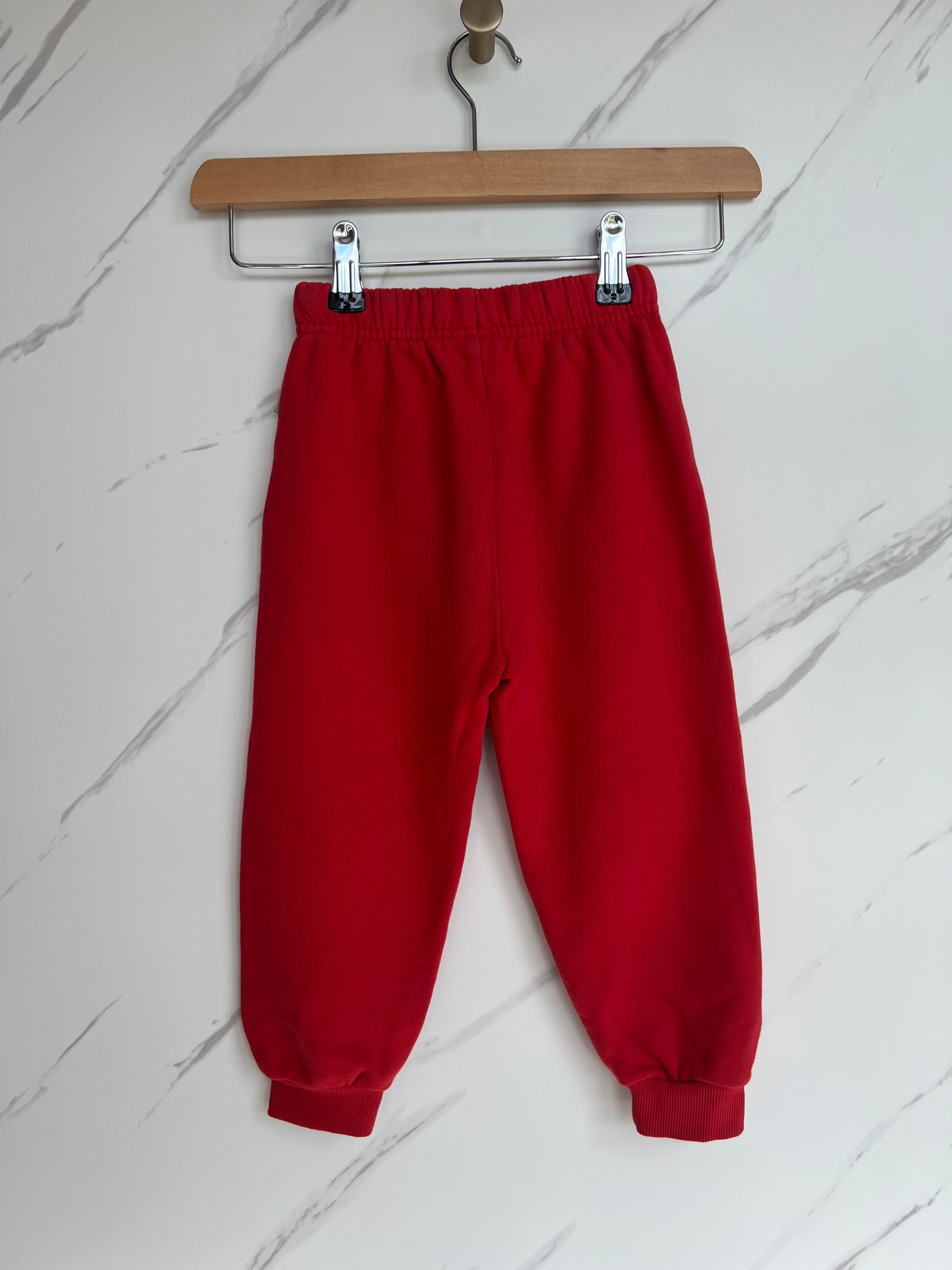 Frugi Red Car Joggers Age 2-3 Years