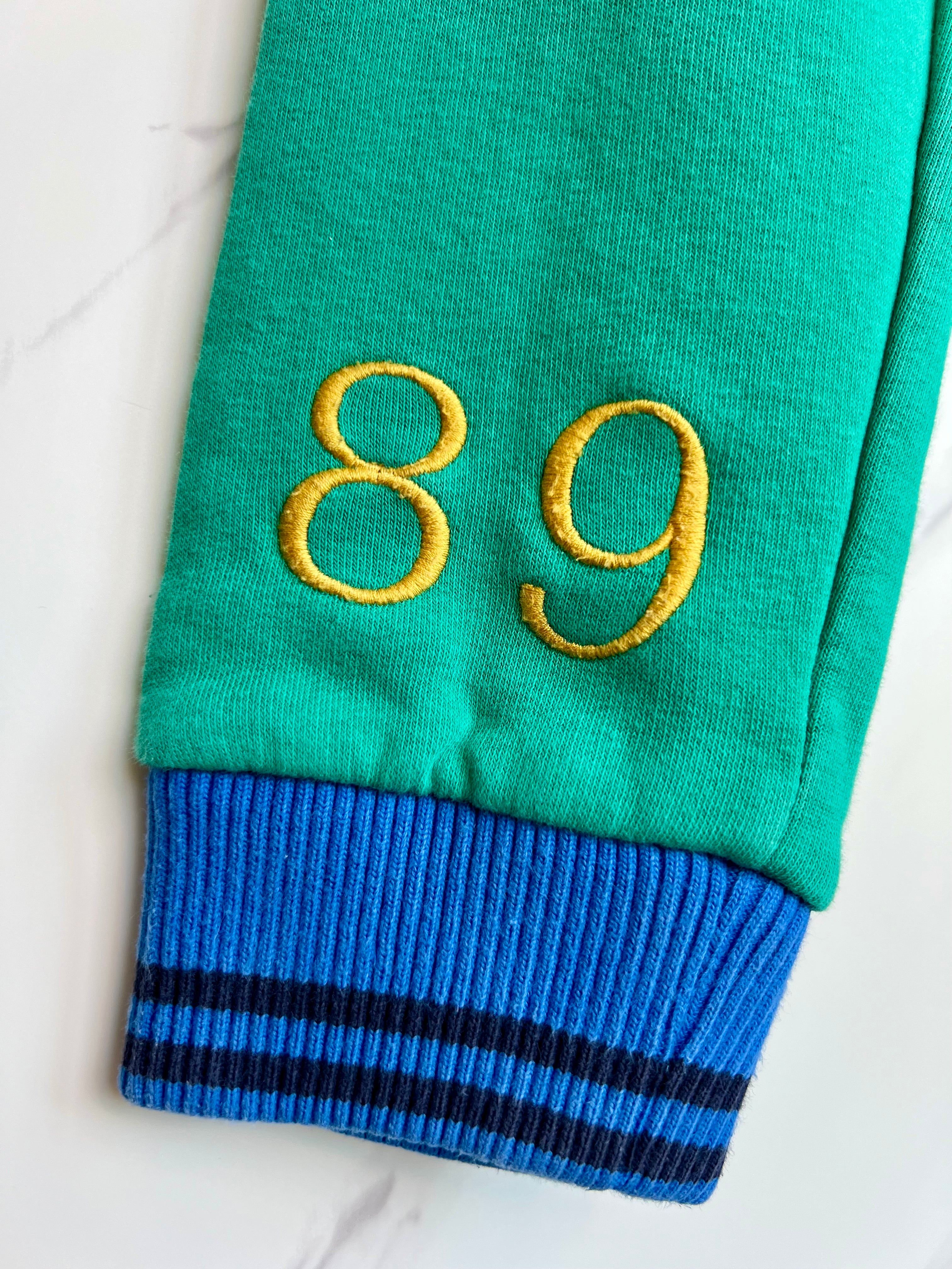 Joules Navy & Green Joggers Age 5-6 Years