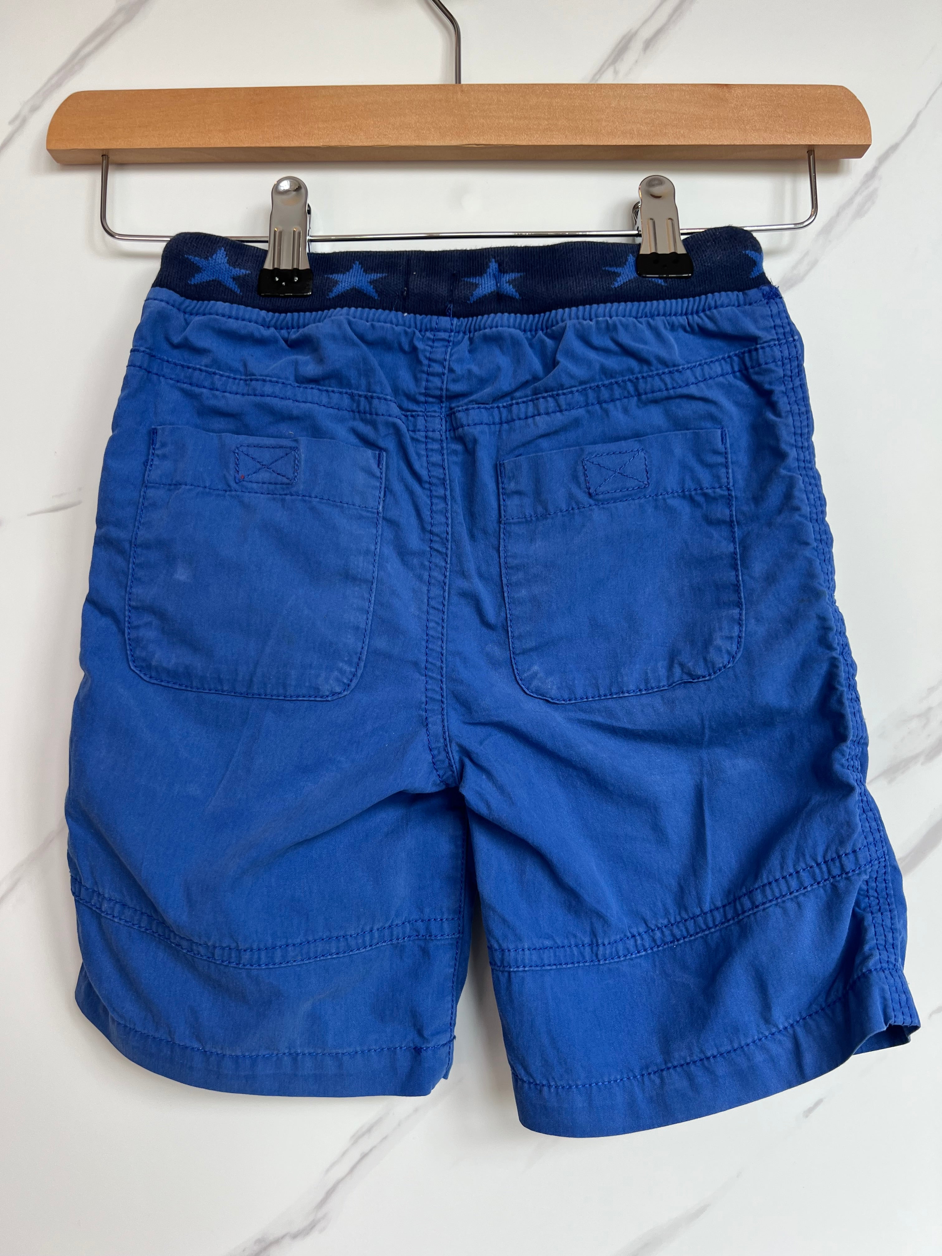 Boden Blue Zip Pocket Shorts Age 4 Years