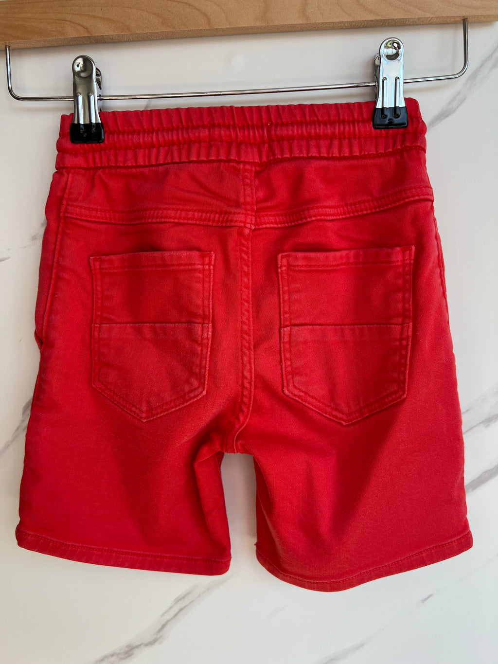 Boden Stretchy Red Shorts Age 4 Years