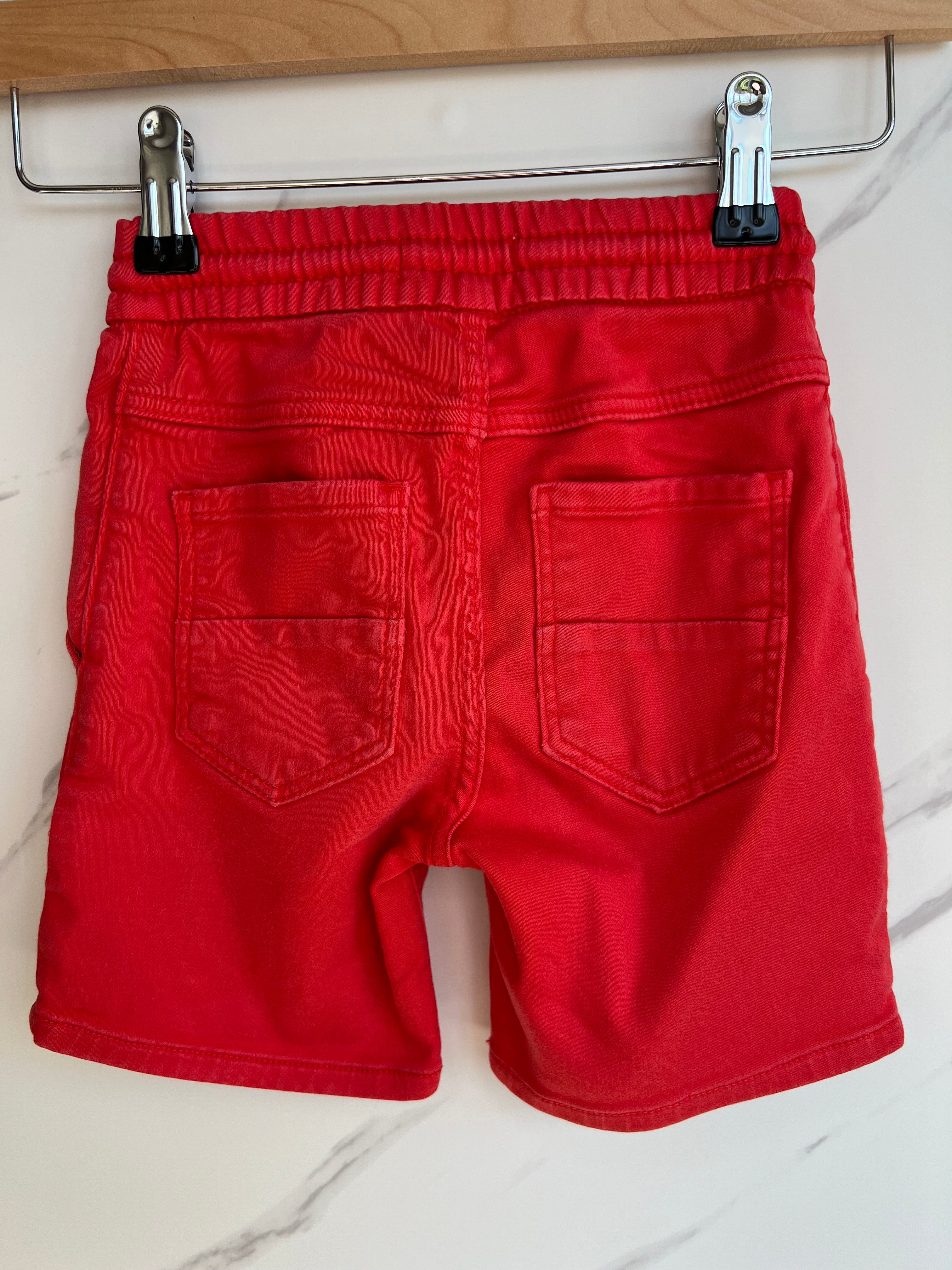 Boden Stretchy Red Shorts Age 4 Years