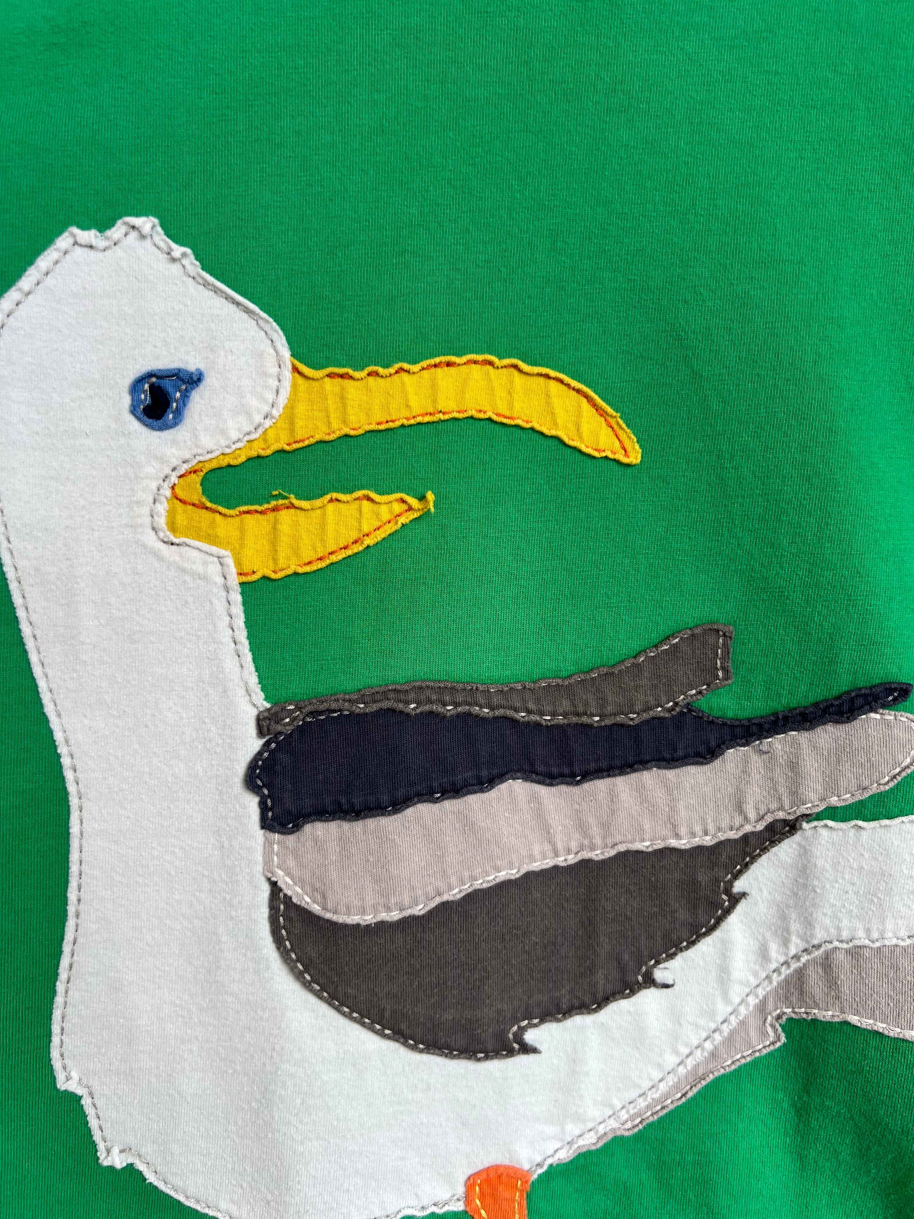 Boden Green Seagull T-Shirt Age 7-8 Years