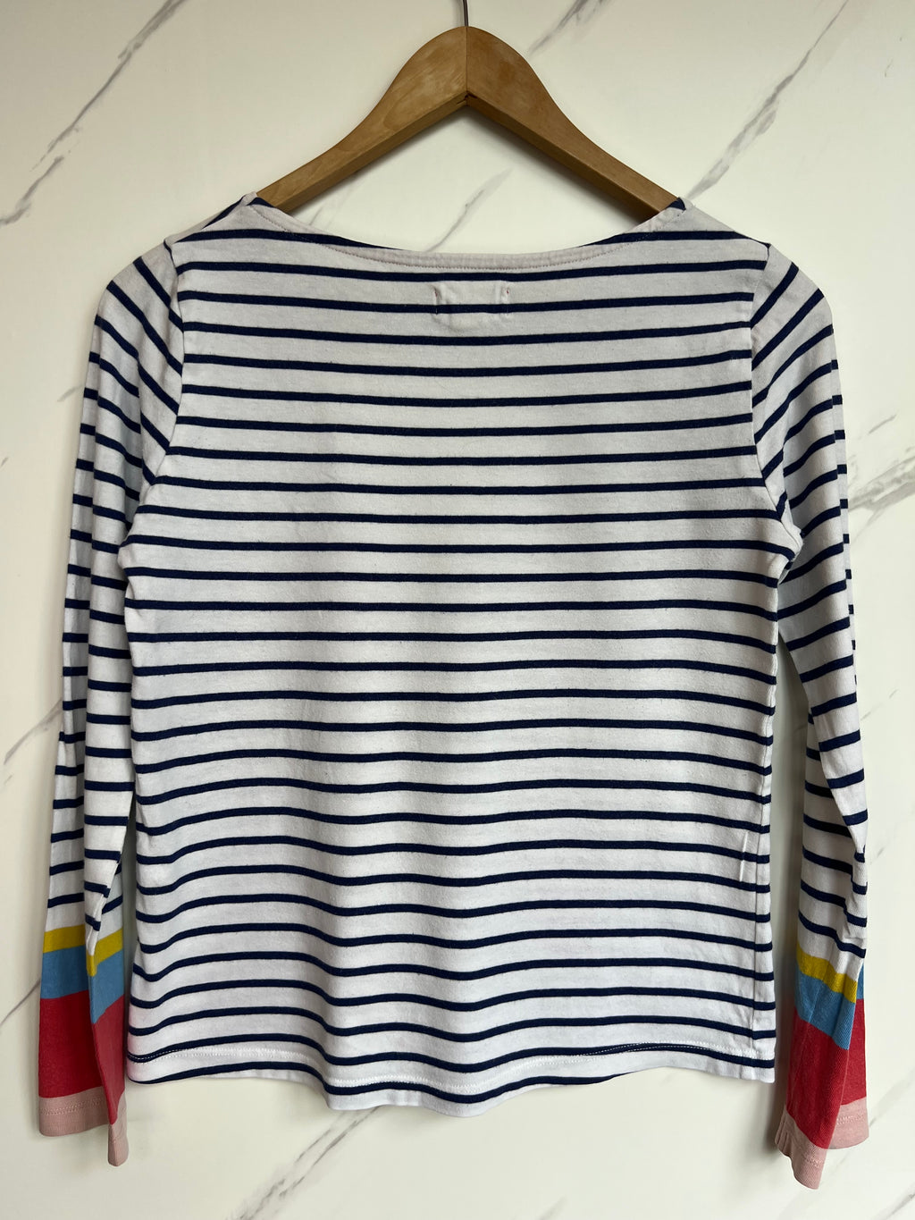 Boden Striped Long Sleeved Top Age 11-12 Years