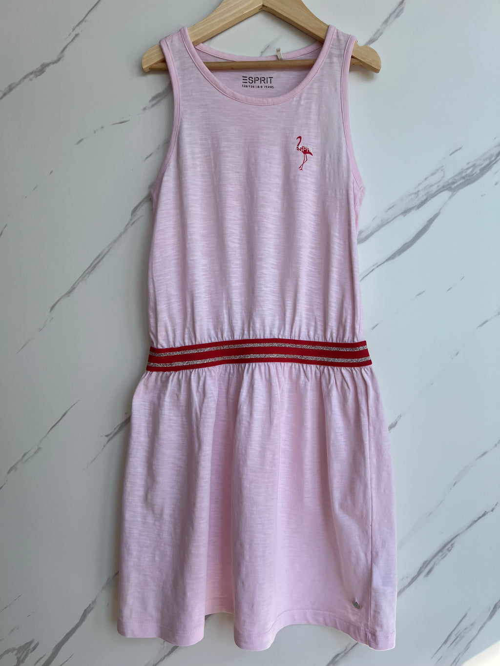 Esprit Pink Jersey Dress Age 8-9 Years