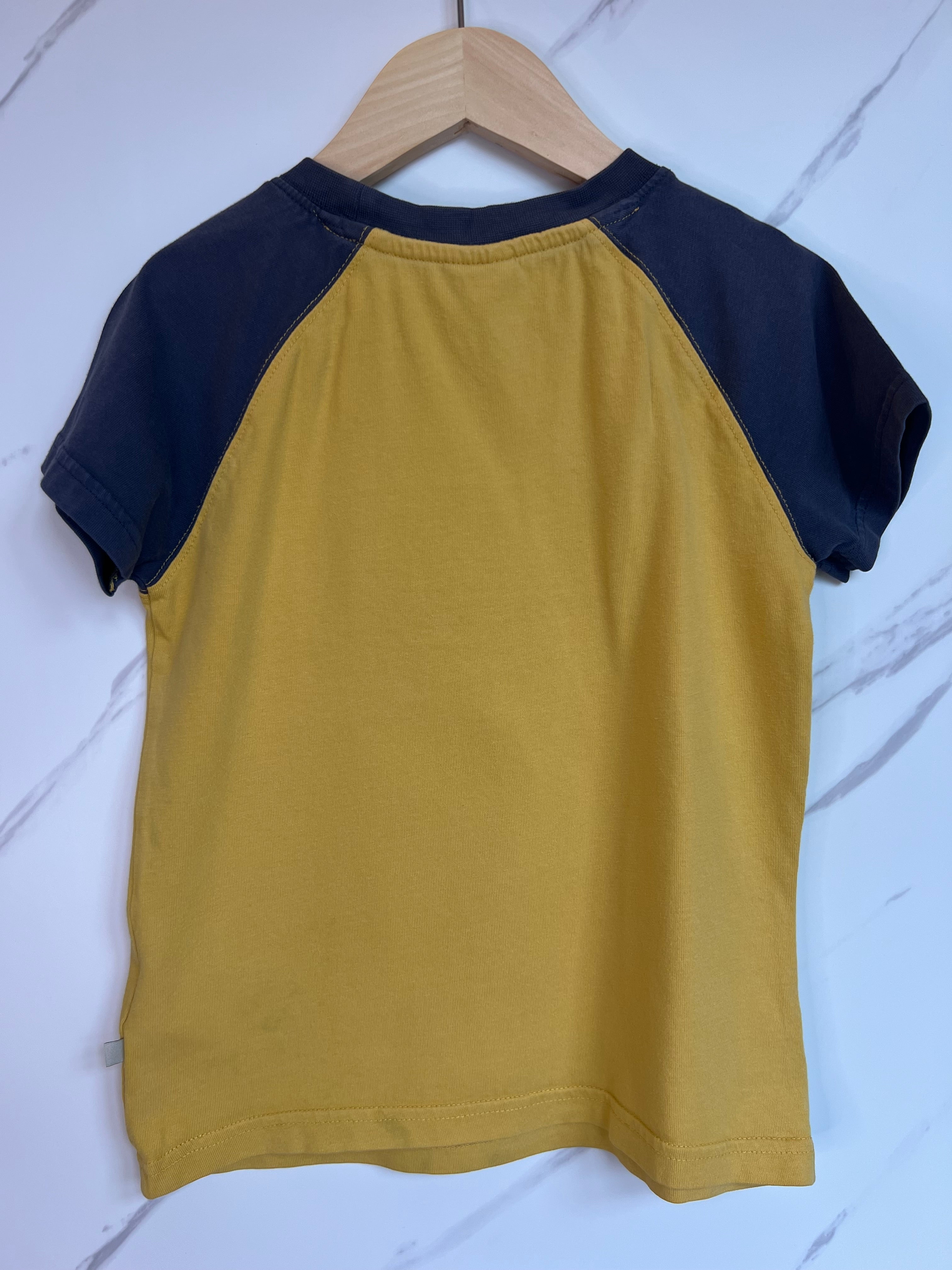 Frugi Yellow Camper Van T-Shirt Age 6-7 Years
