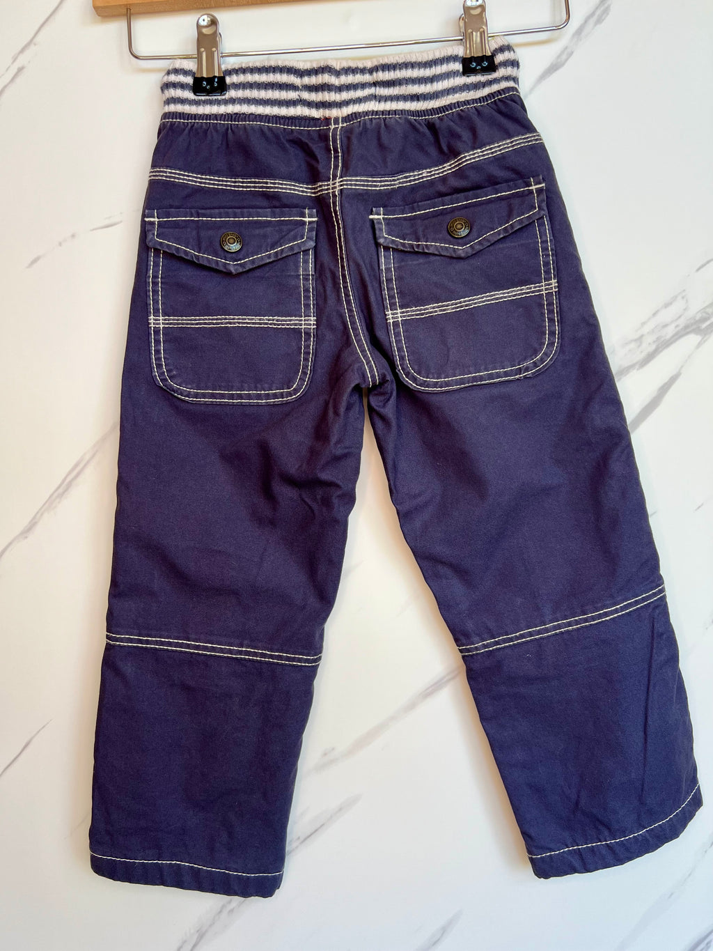 Boden Navy Cargo Trousers Age 5-6 Years