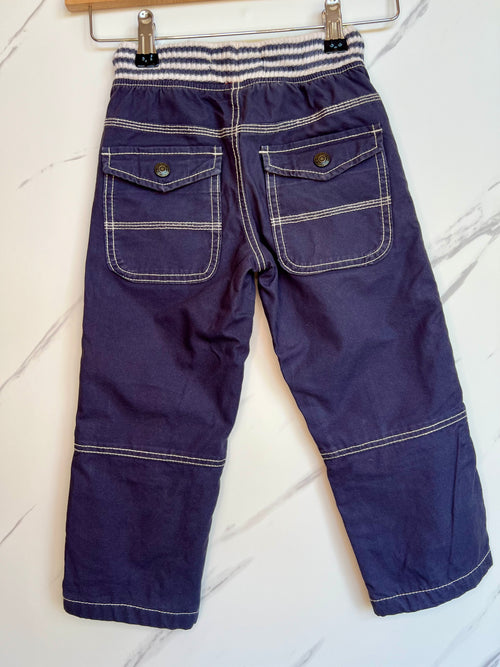 Boden Navy Cargo Trousers Age 5-6 Years