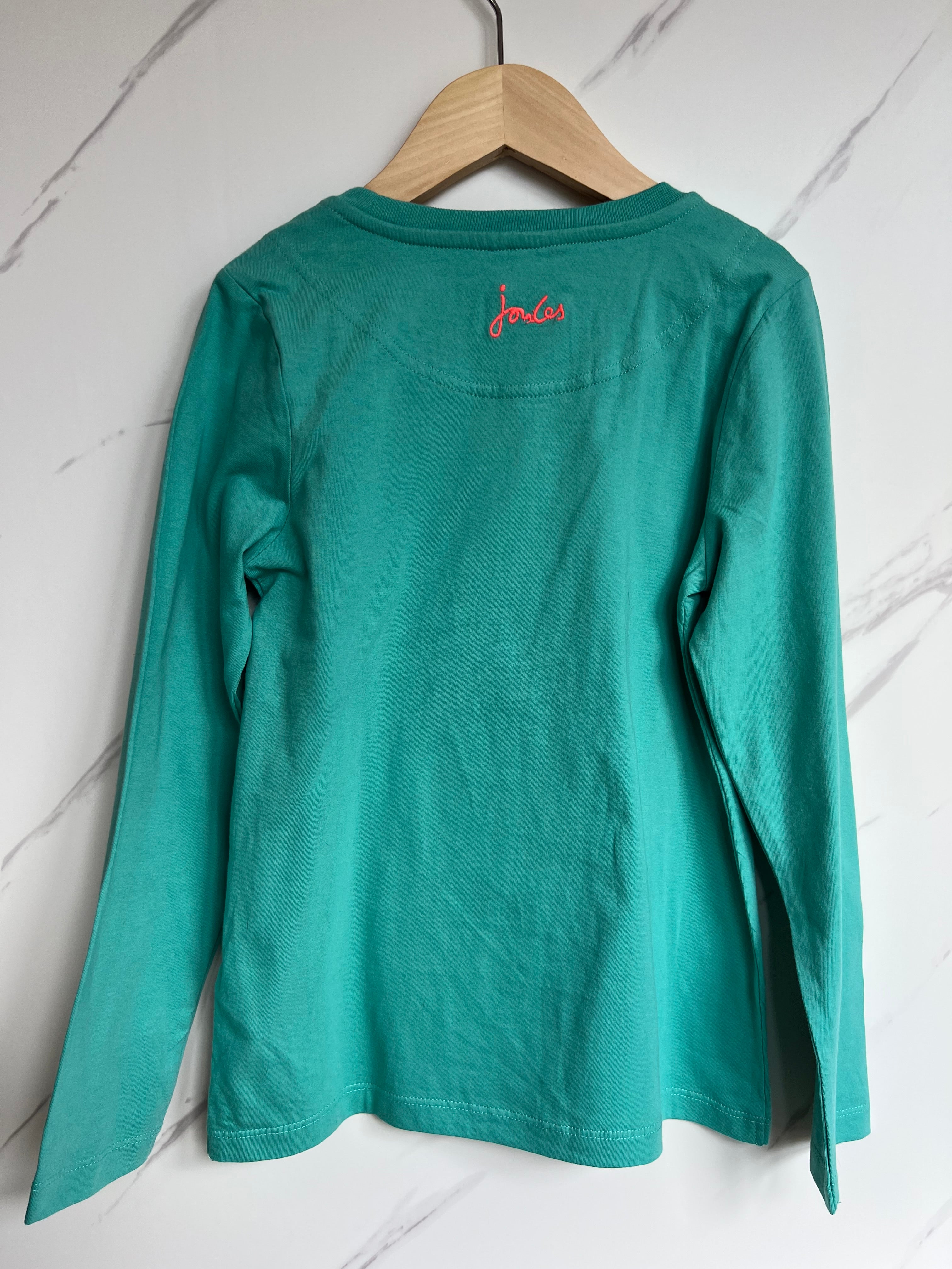 Joules Llama Long-Sleeved T-Shirt Age 7-8 Years
