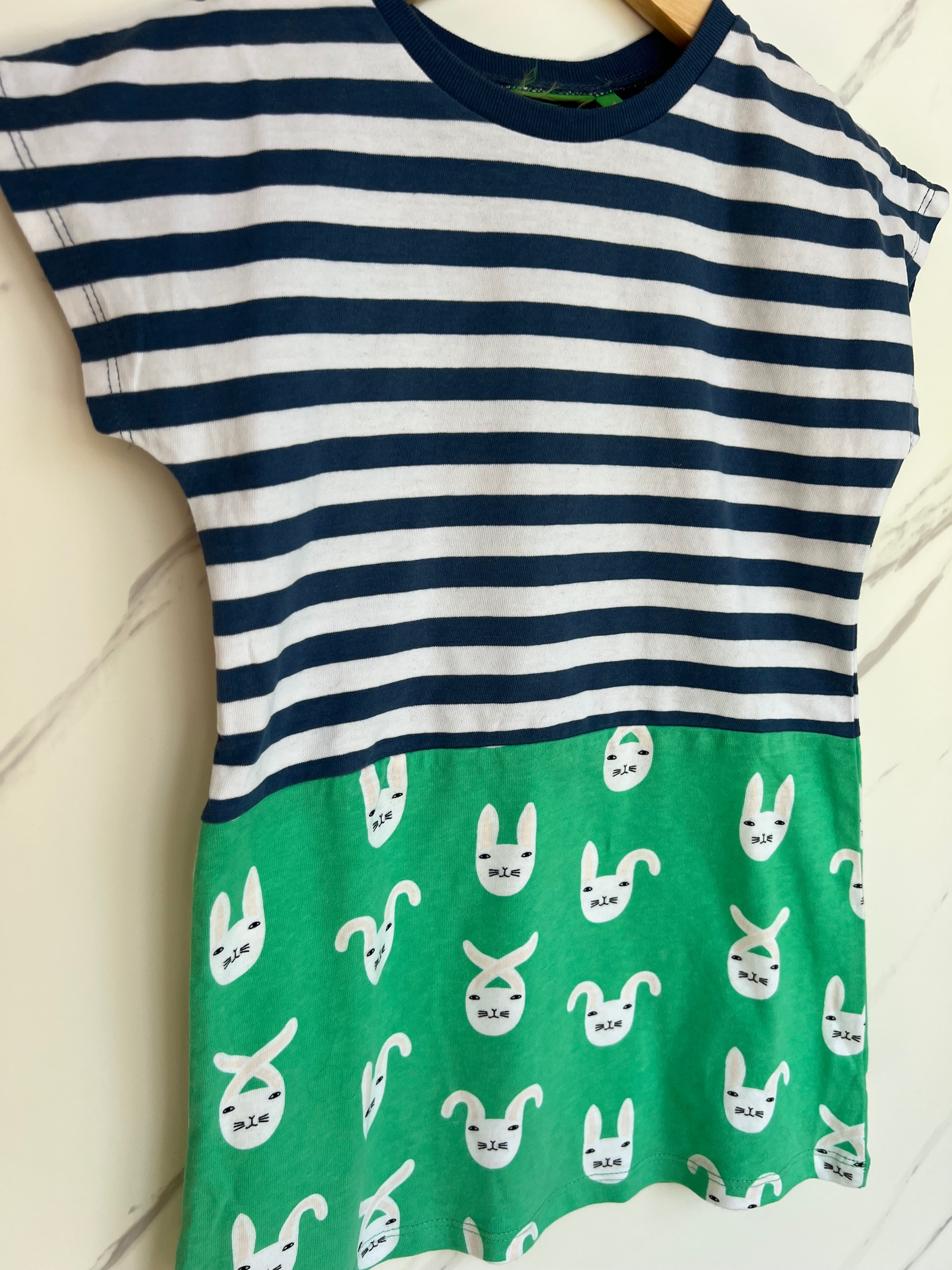 John Lewis Jersey Bunny Dress Age 3-4 Years
