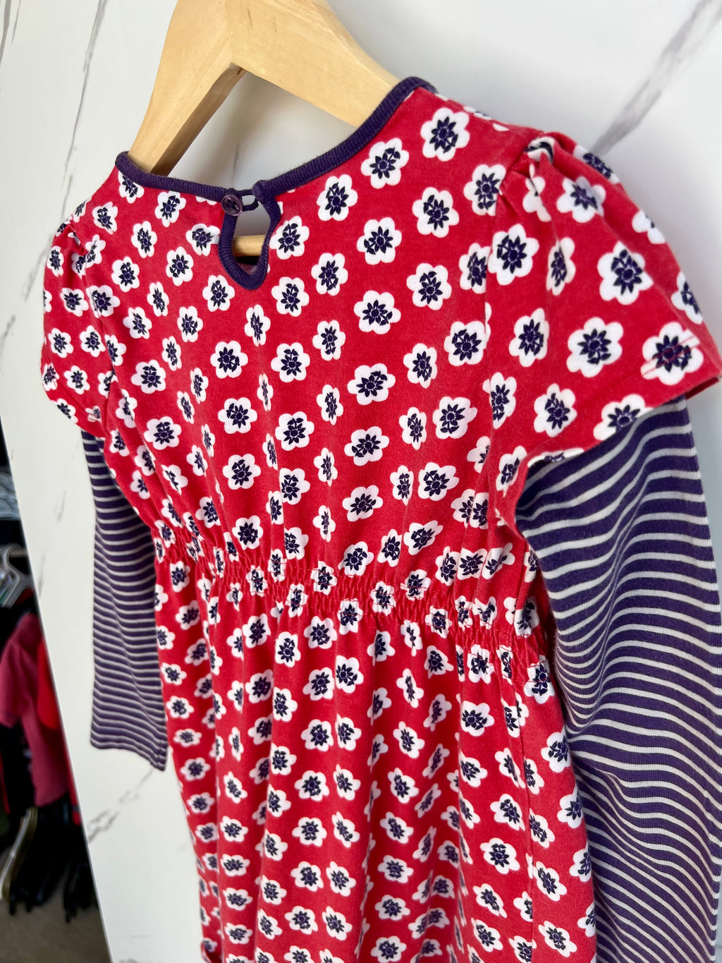 Boden Long Sleeved Jersey Dress Age 5-6 Years