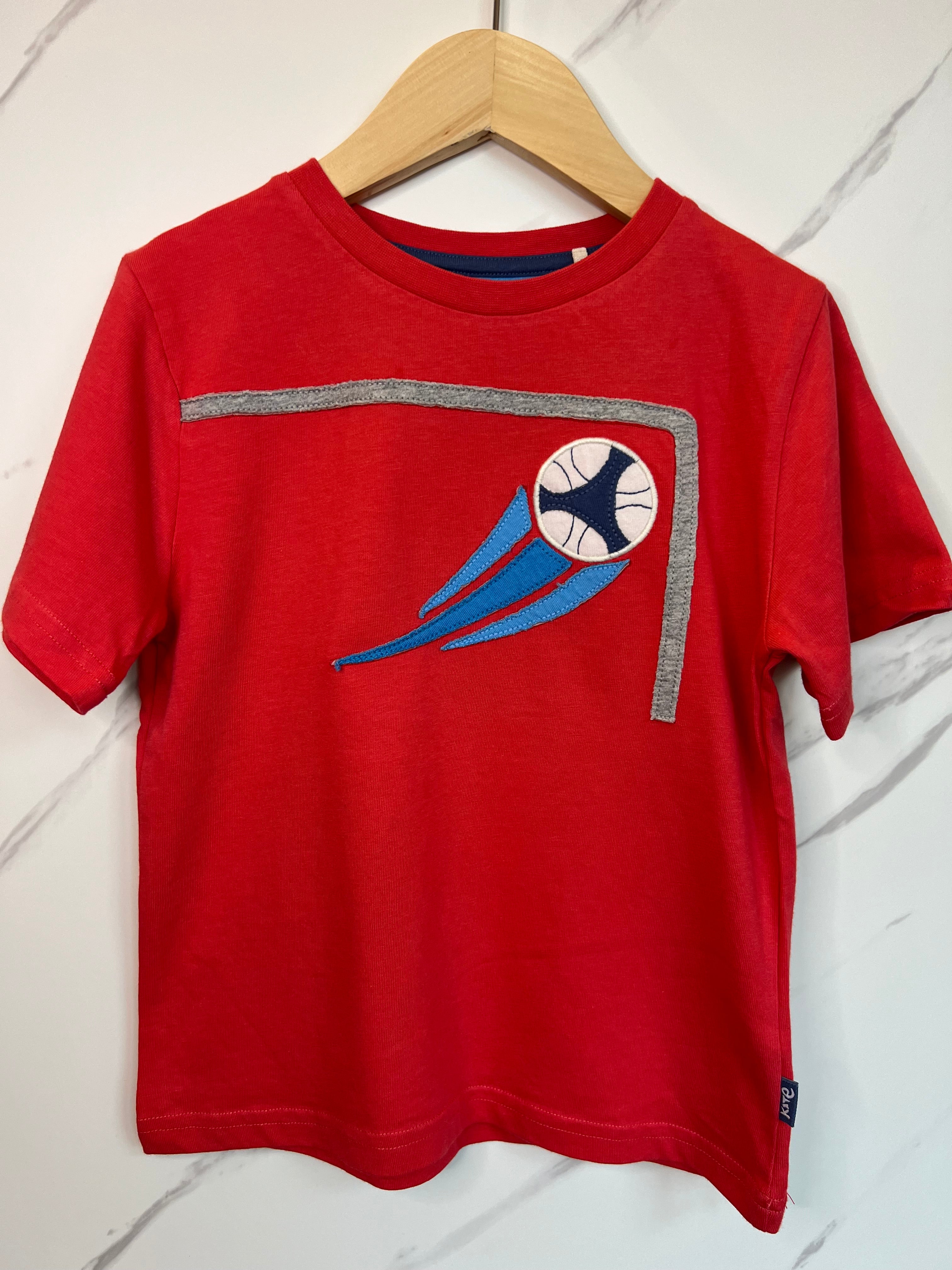 Kite Red Football Goal T-Shirt Age 6 Years