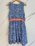 Boden Leaf-Print Summer Dress Age 6-7 Years