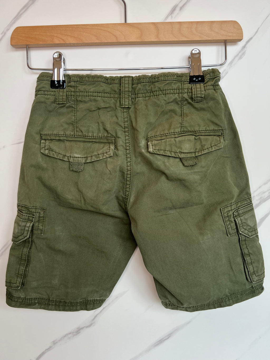 Fatface Khaki Cargo Shorts Age 6-7 Years