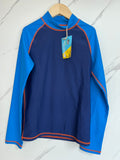 Mountain Warehouse Blue & Navy Rash Vest Age 9-10 Years