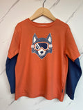 Kite Orange Ski Wolf Long-Sleeved Top Age 7 Years