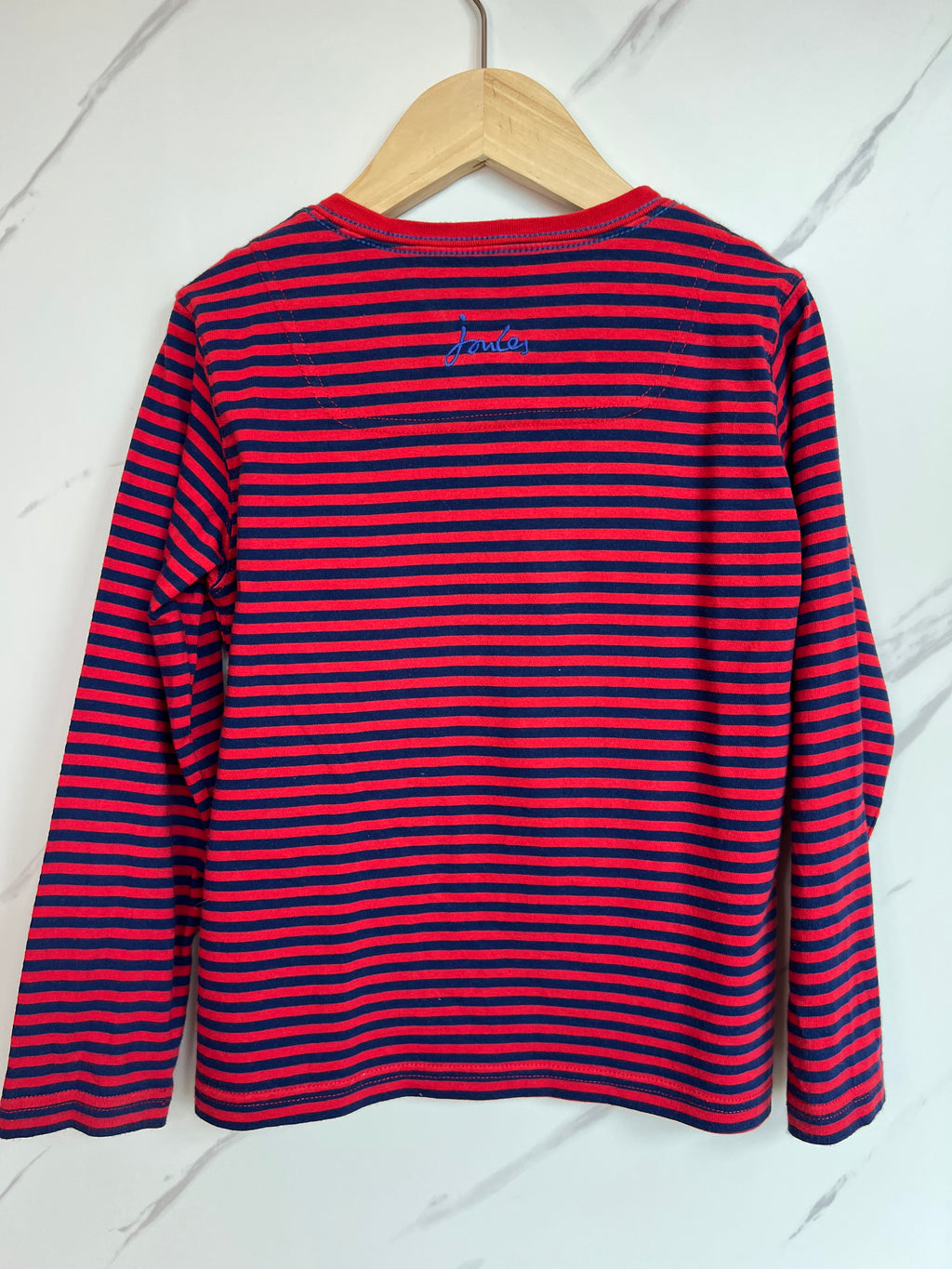 Joules Striped Lion Long-Sleeved Top Age 5-6 Years