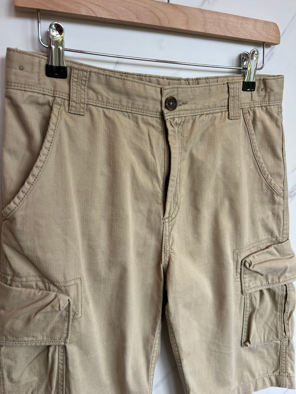 M&S Stone Cargo Shorts Age 12-13 Years