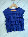 Joules Blue Layered Summer Top Age 5-6 Years