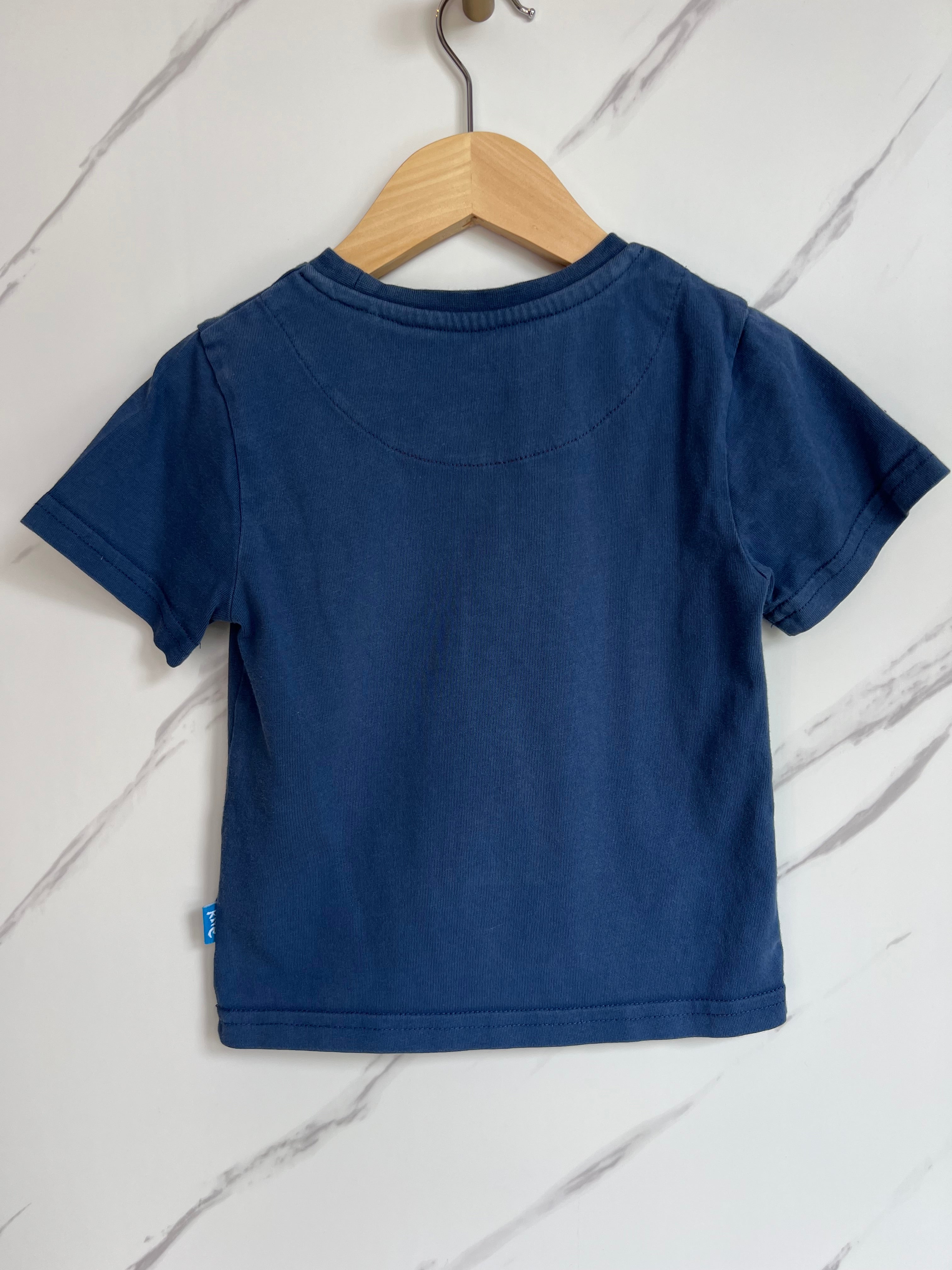 Kite Navy Space Rocket T-Shirt Age 3 Years