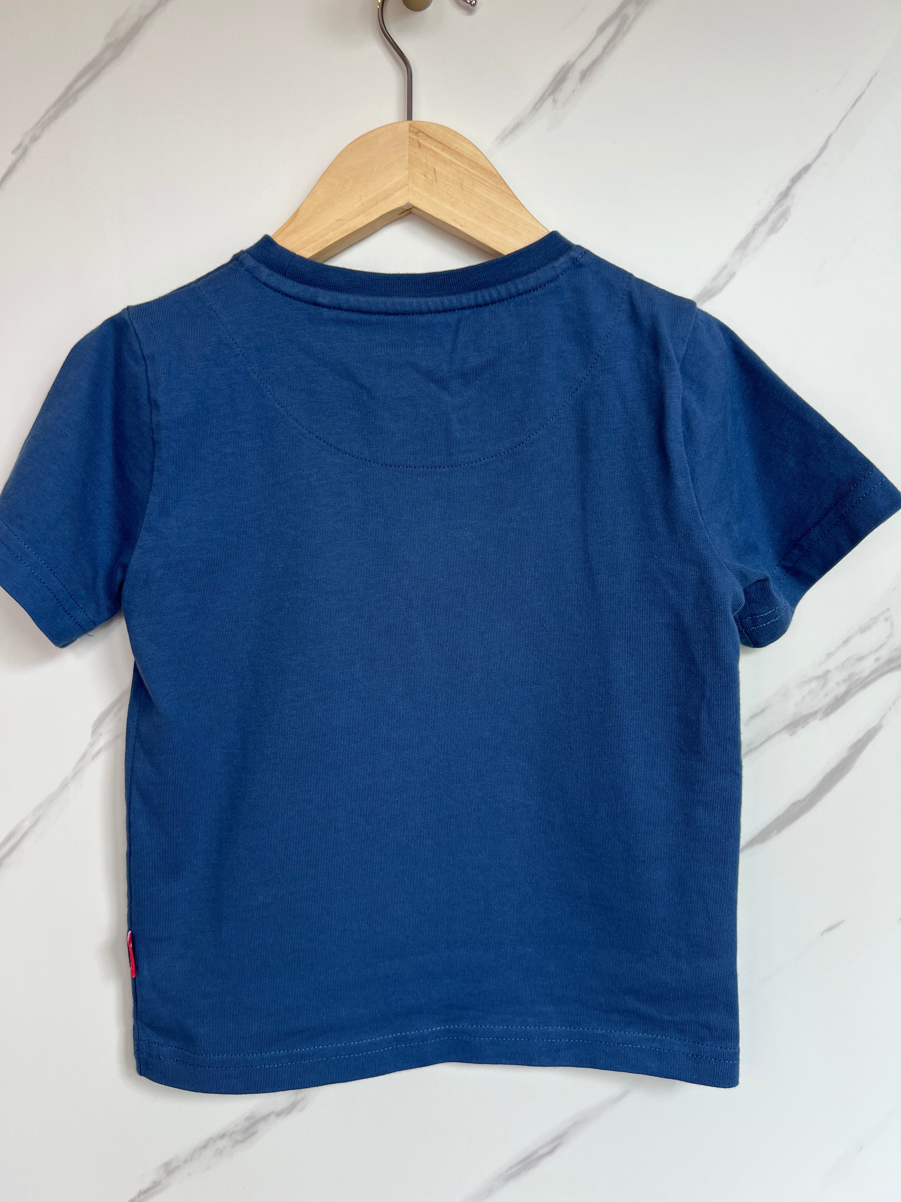 Kite Navy Shark T-Shirt Age 4 Years