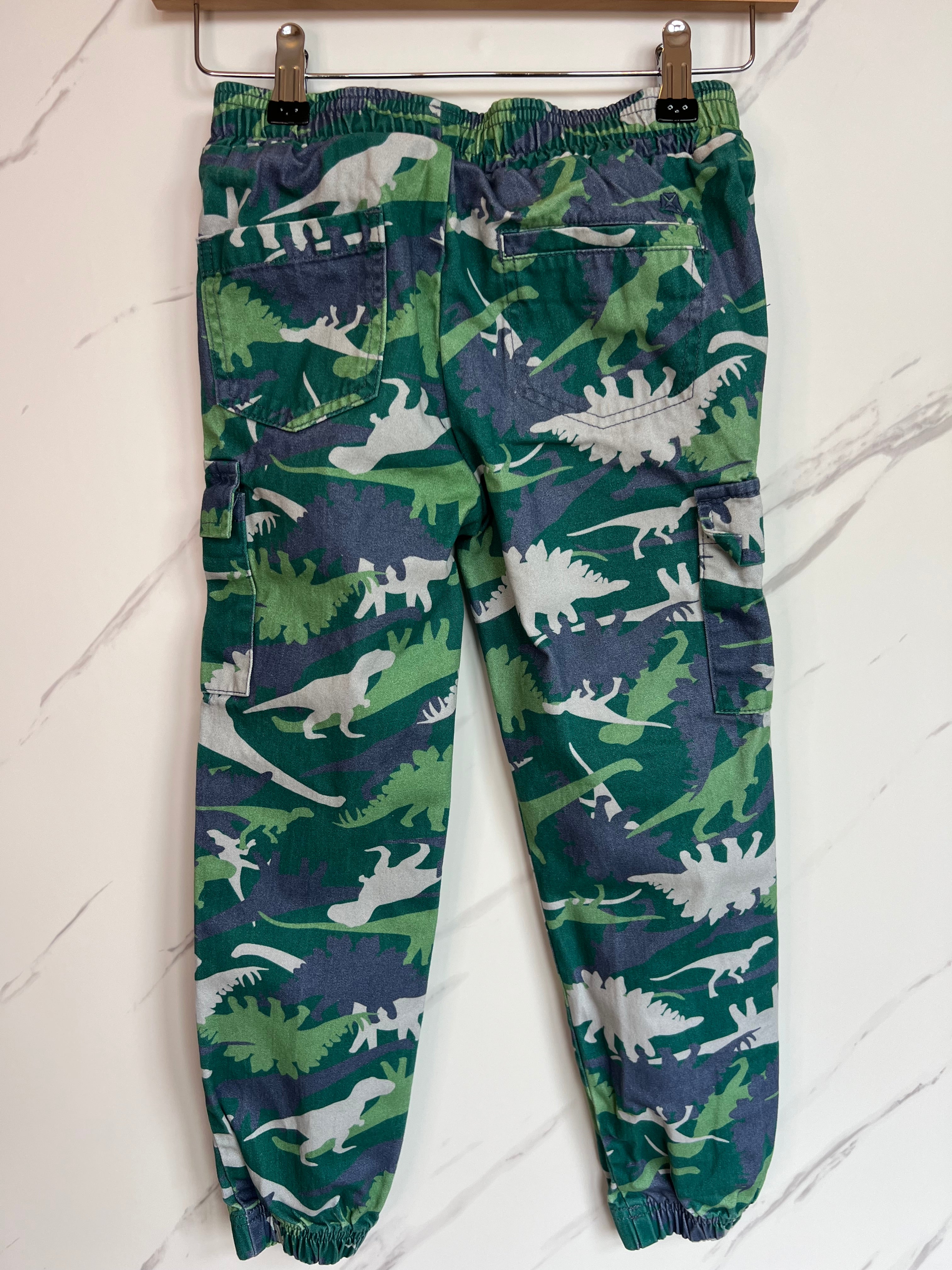 Kite Green Dino Trousers Age 7-8 Years