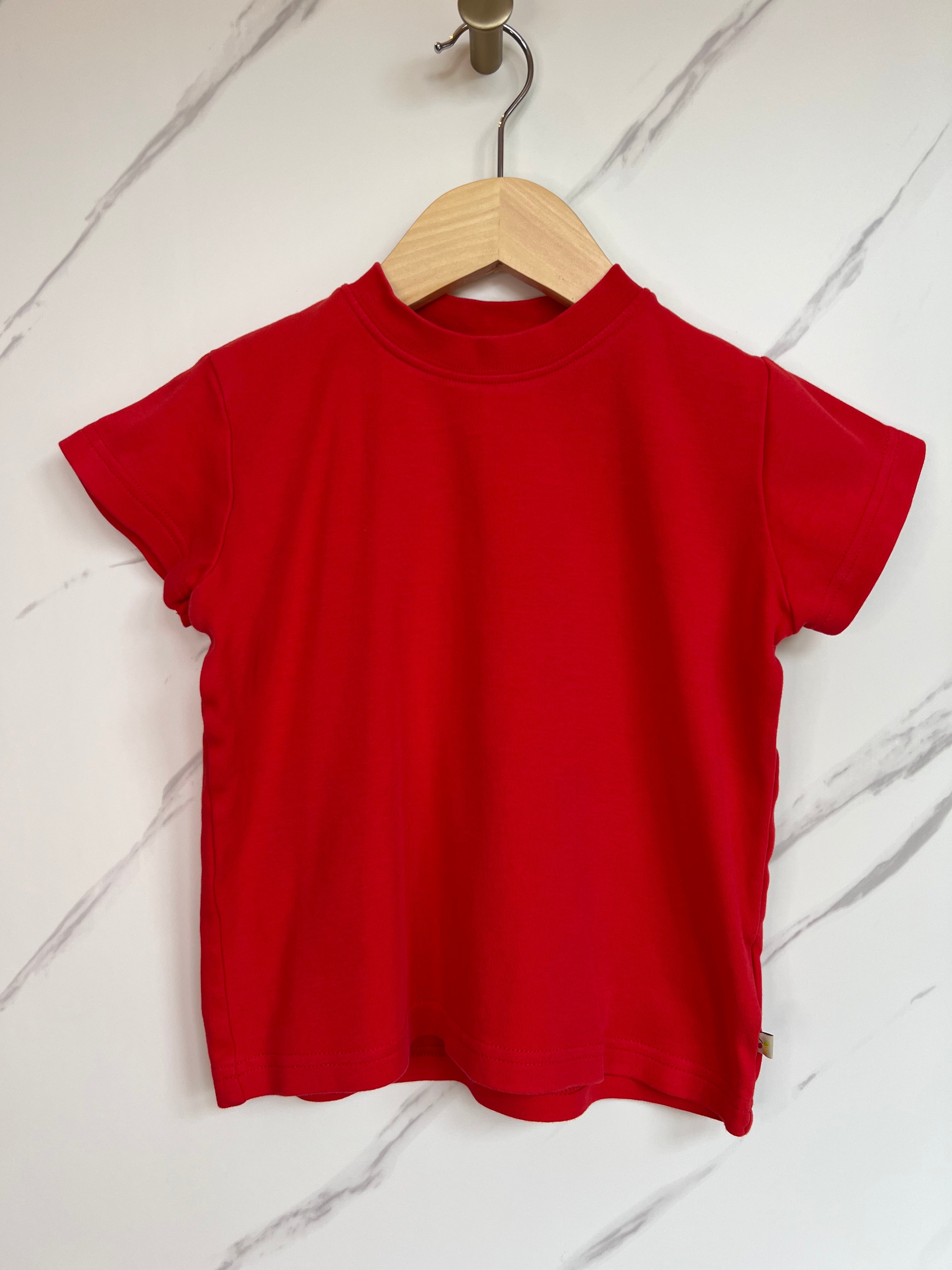 Frugi Red T-Shirt Age 3-4 Years