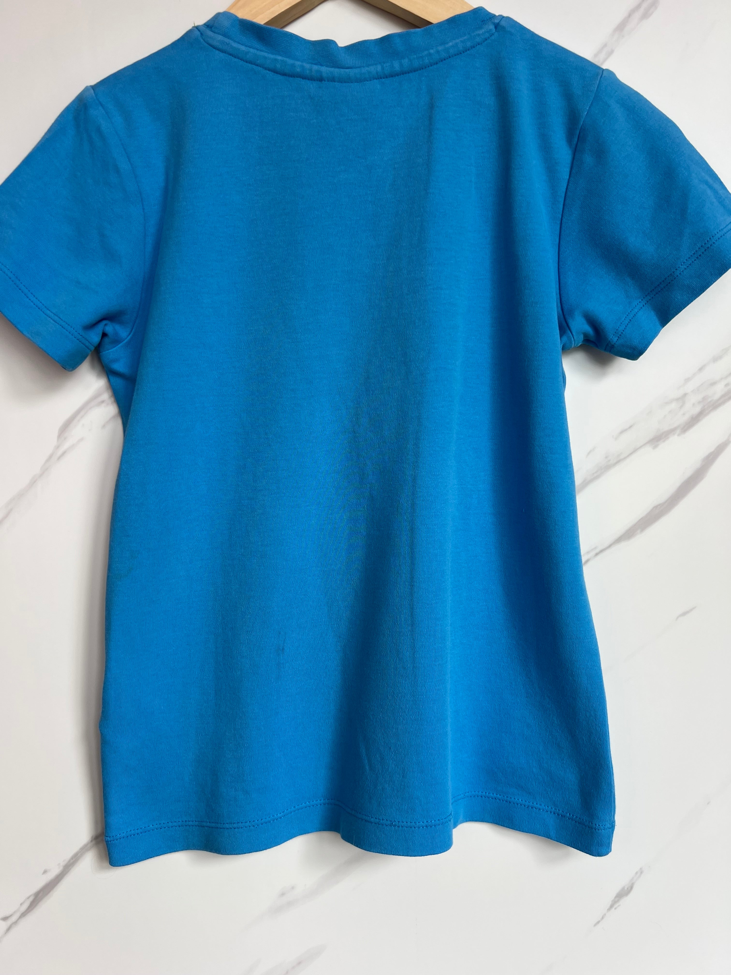 Frugi Blue Labybug & Bee T-Shirt Age 6-7 Years