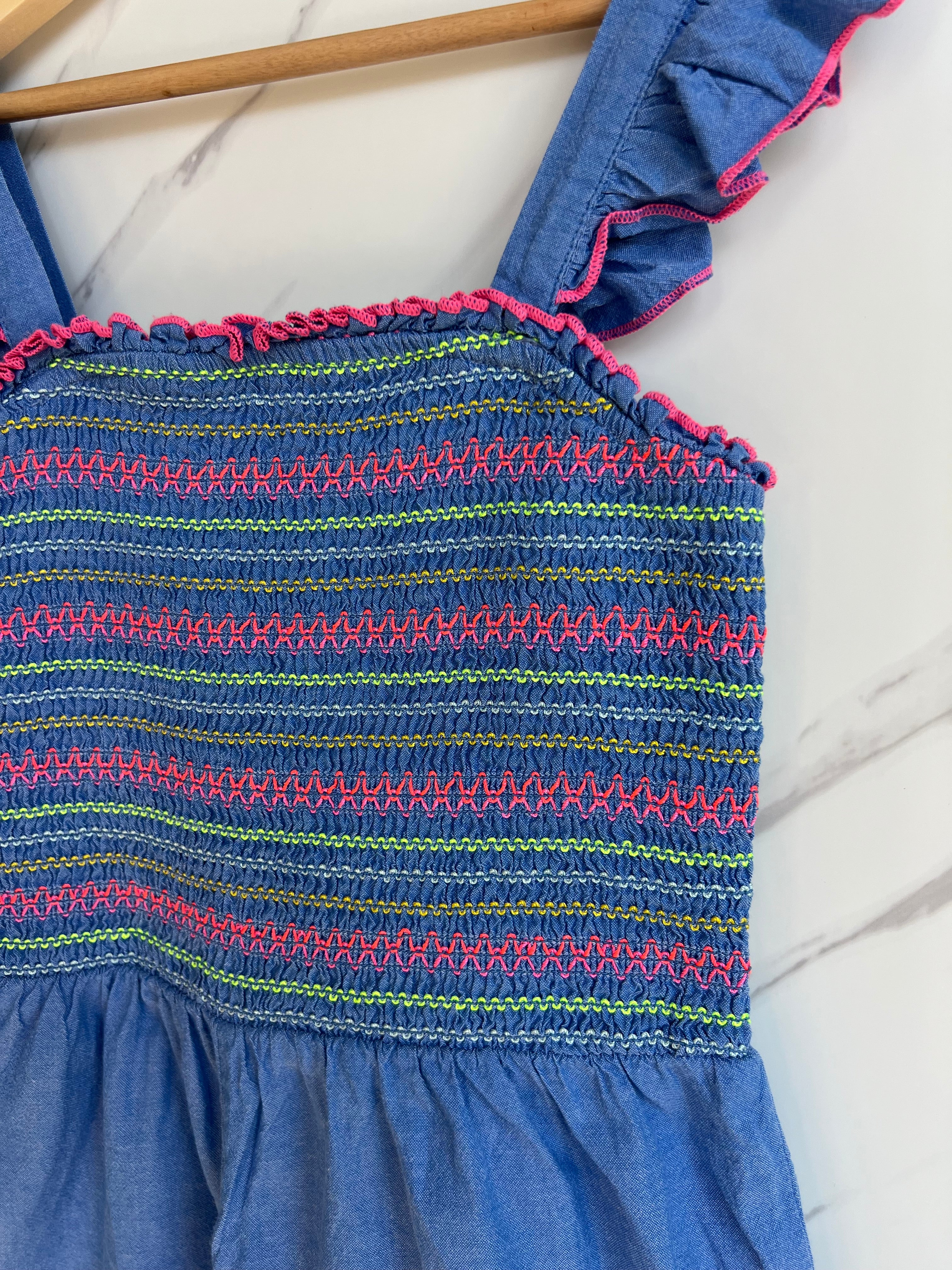 Monsoon Lightweight Denim Playsuit Age 9-10 Years