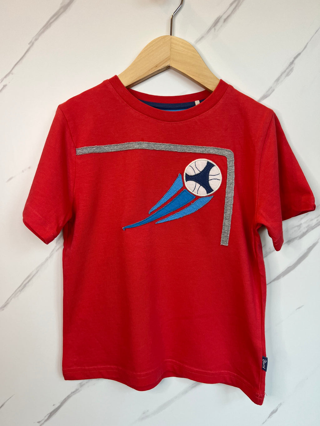 Kite Red Football Goal T-Shirt Age 6 Years