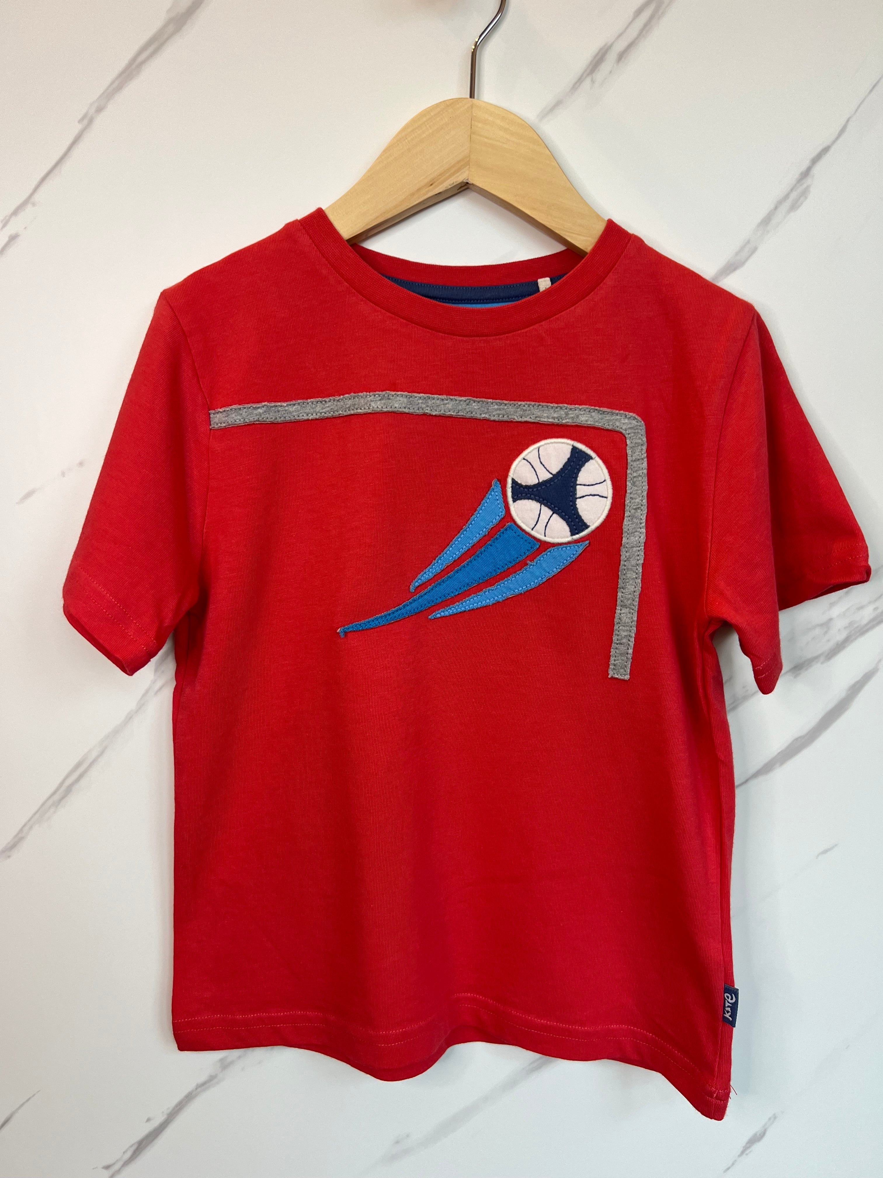 Kite Red Football Goal T-Shirt Age 6 Years