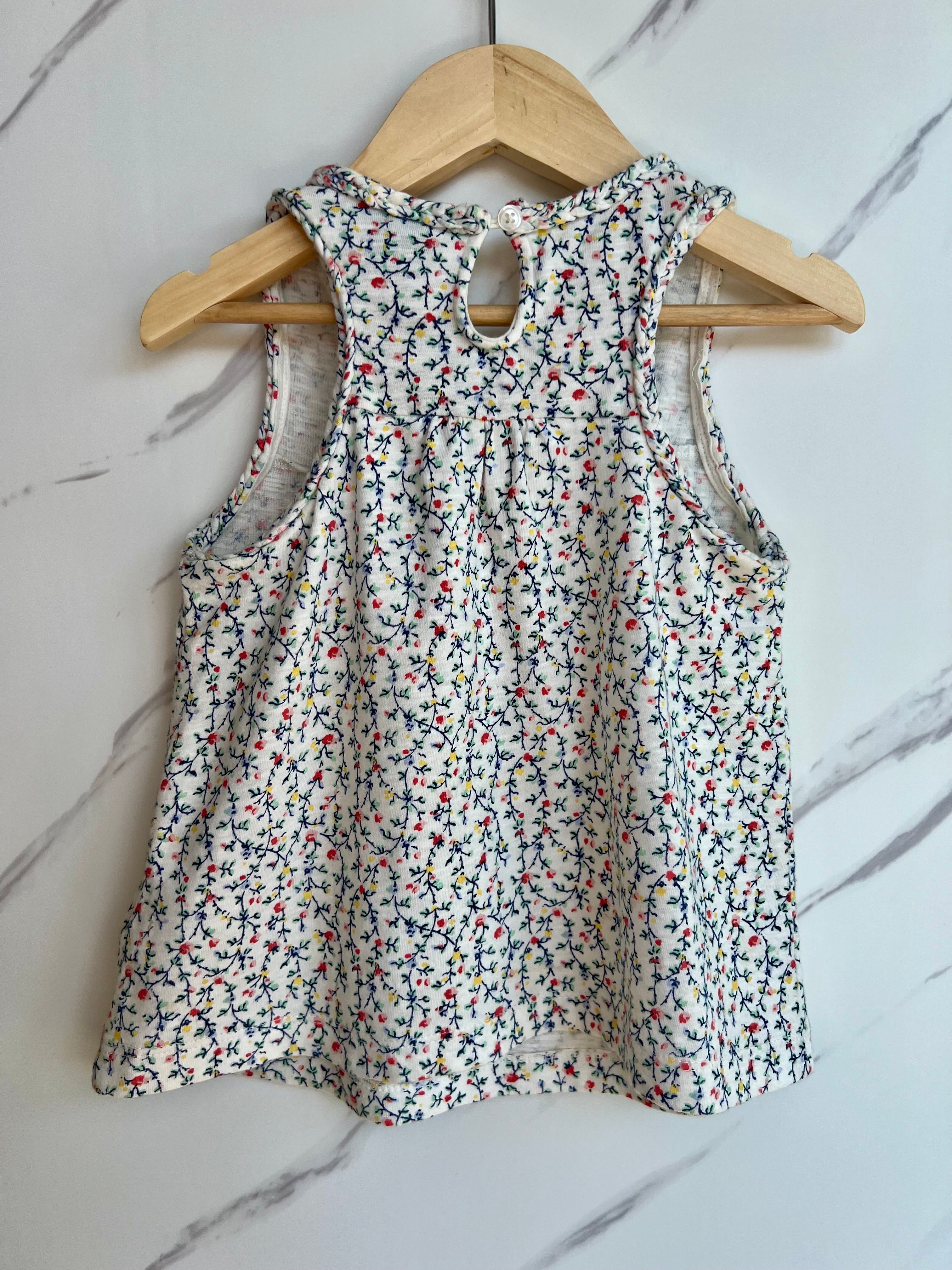 Gap Floral Vest Top Age 4 Years