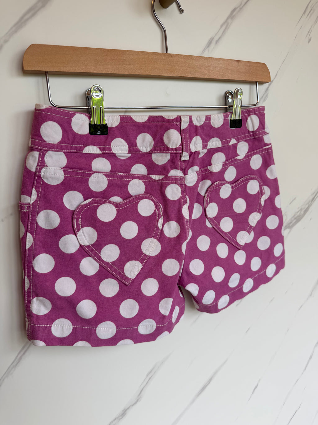 Boden Purple Polka Dot Shorts Age 11-12 Years