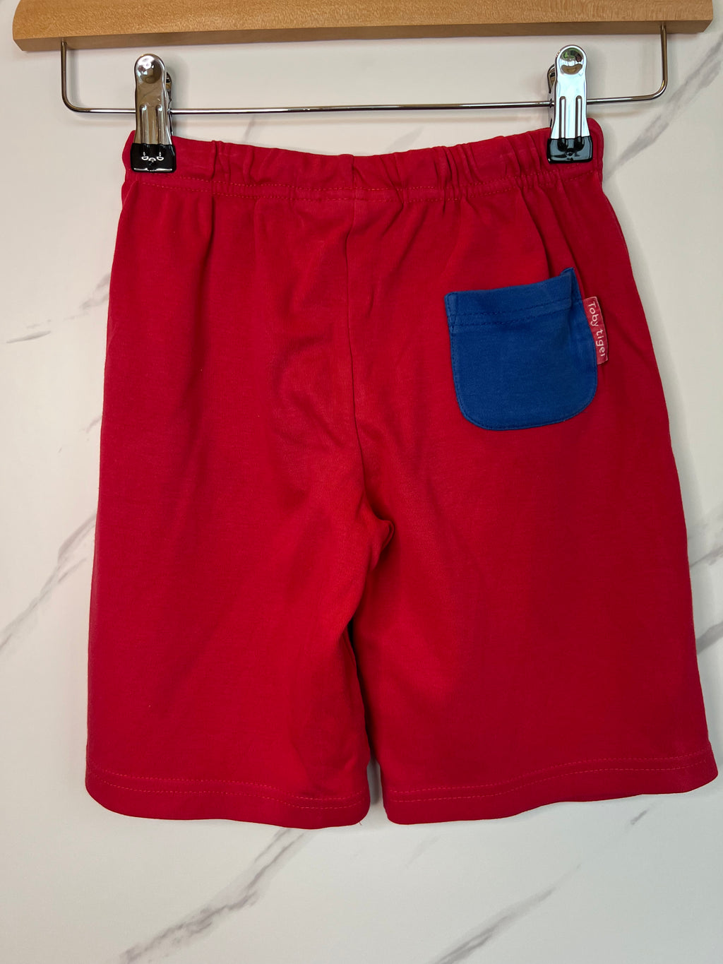 Toby Tiger Red Shorts Age 4-5 Years