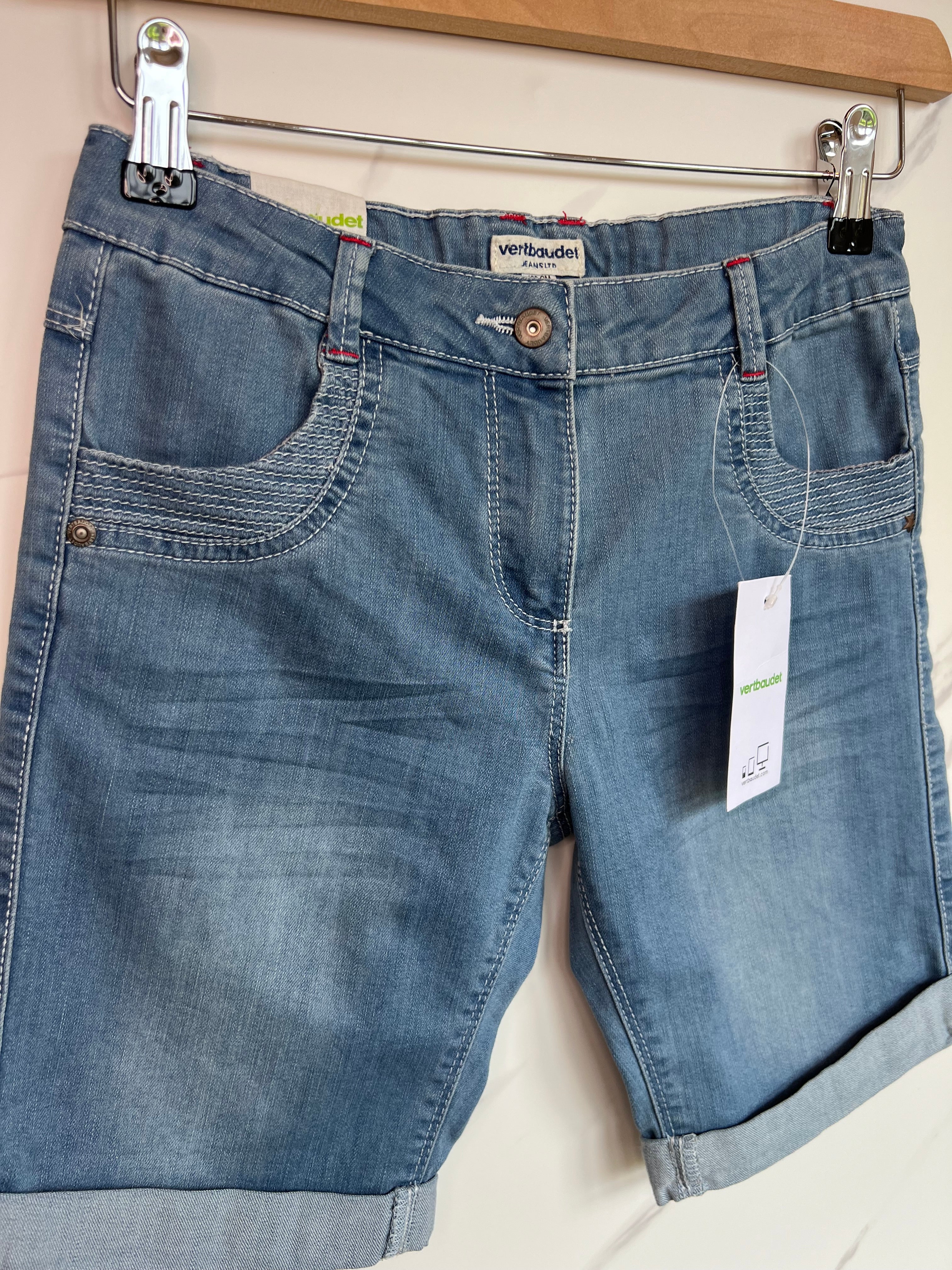 Vertbaudet Denim Shorts Age 10 Years