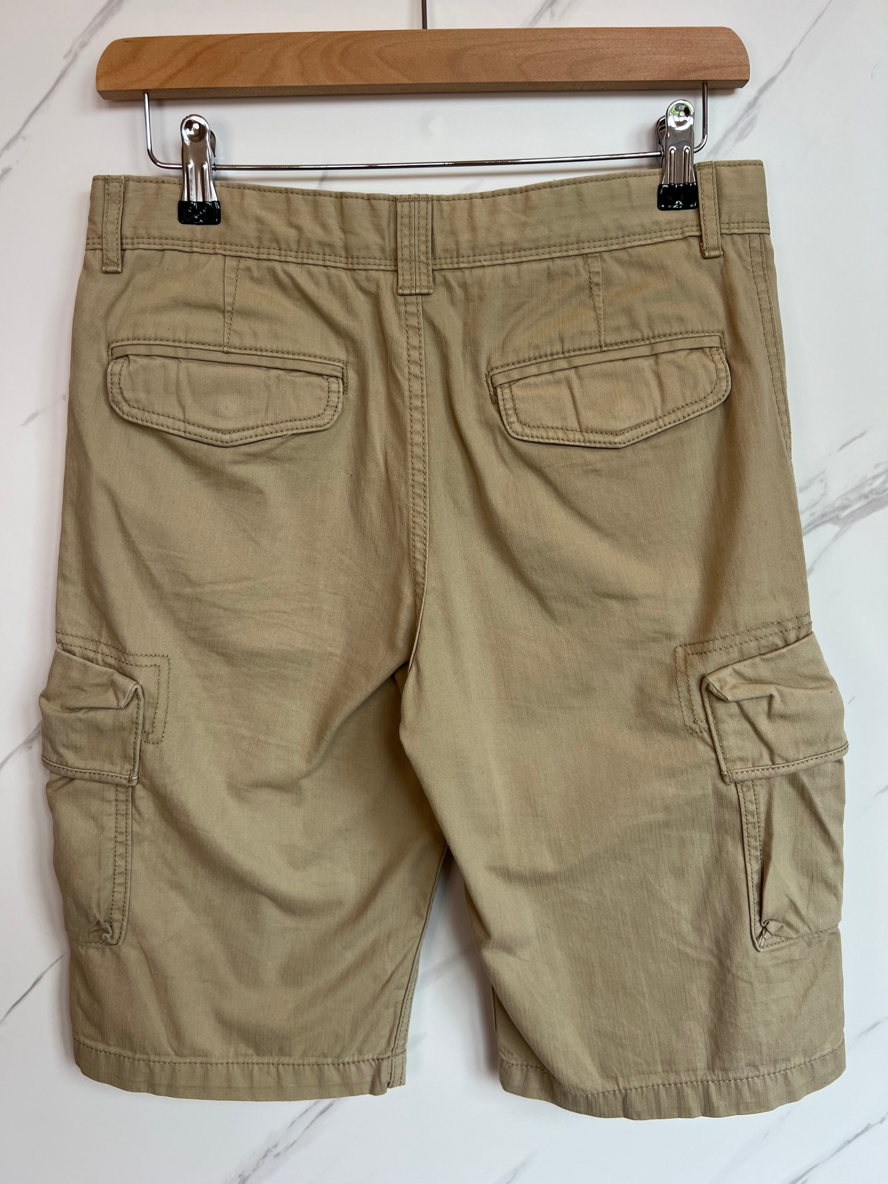 M&S Stone Cargo Shorts Age 12-13 Years