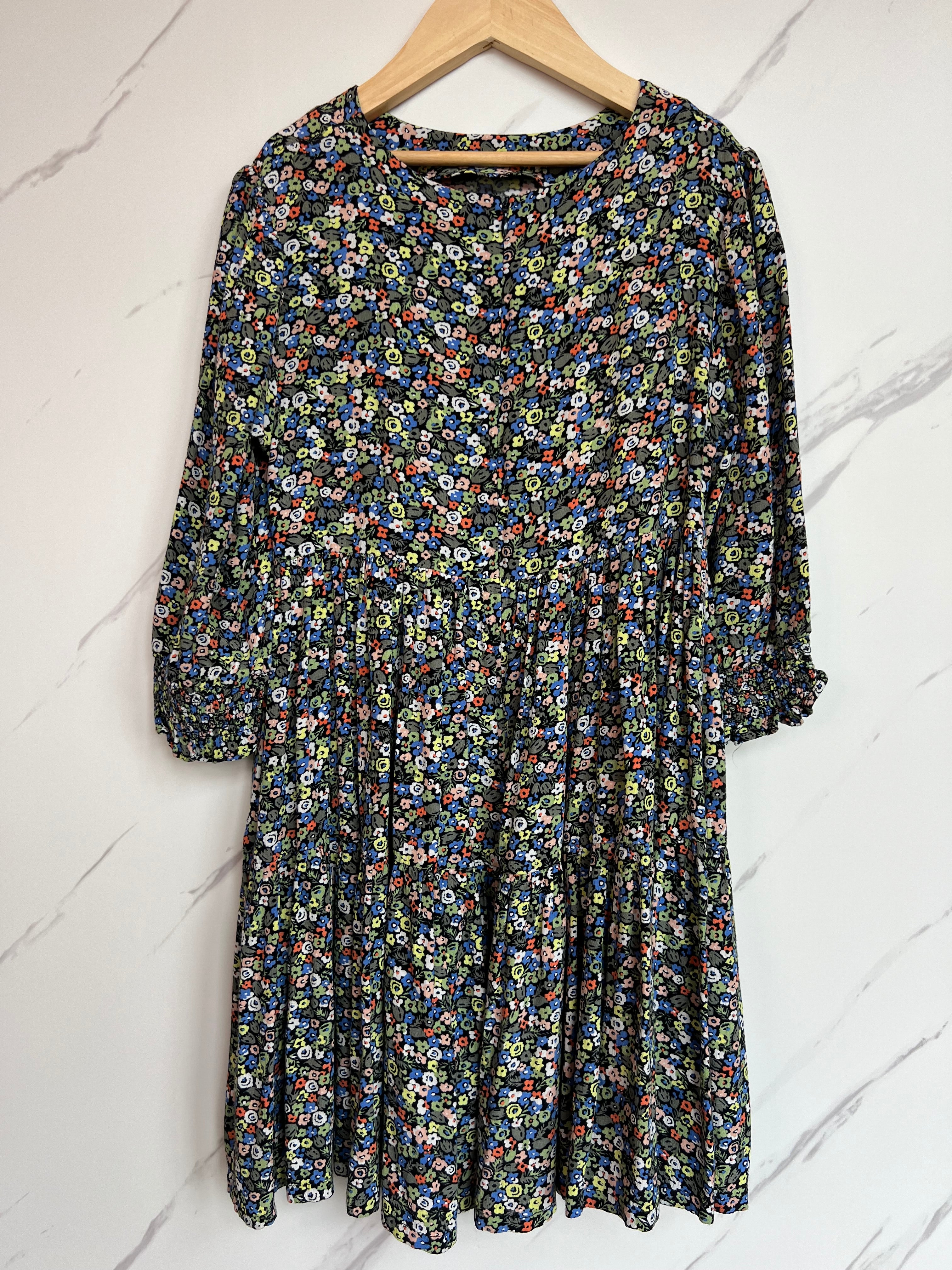 John Lewis Floral Dress Age 9 Years