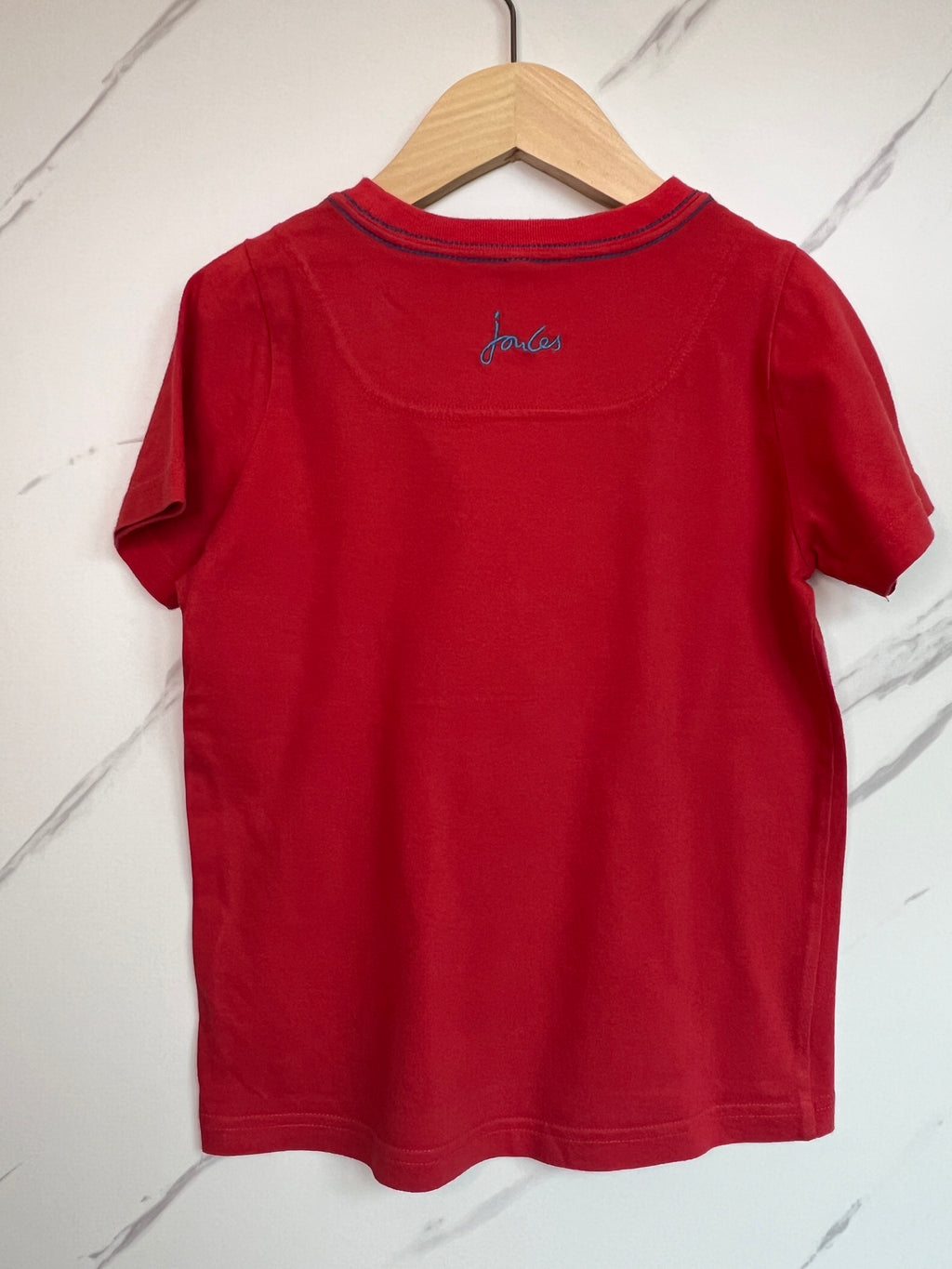 Joules Red "Turtle-y Awesome" T-Shirt Age 5-6 Years