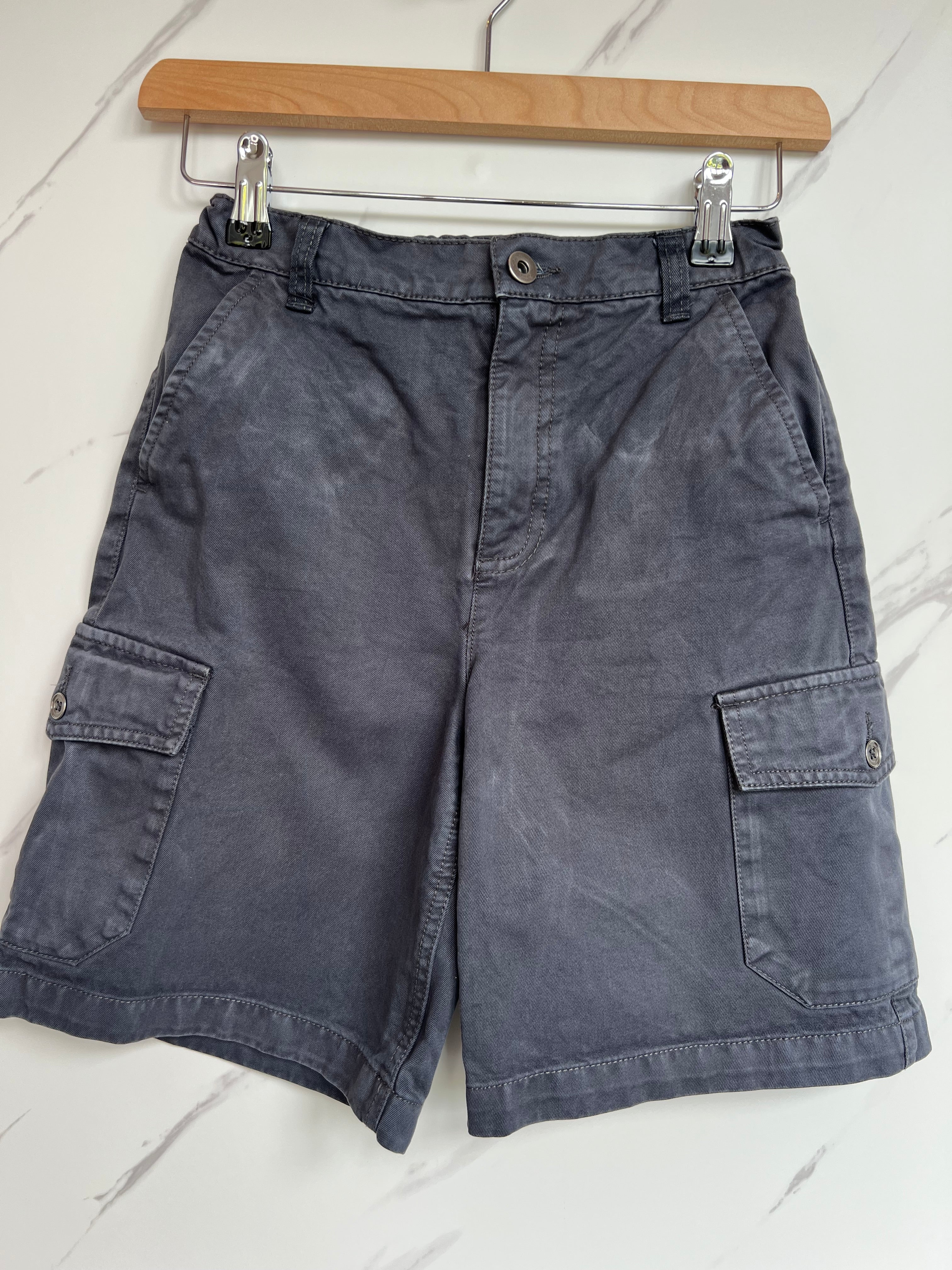 John Lewis Navy Cargo Shorts Age 11 Years